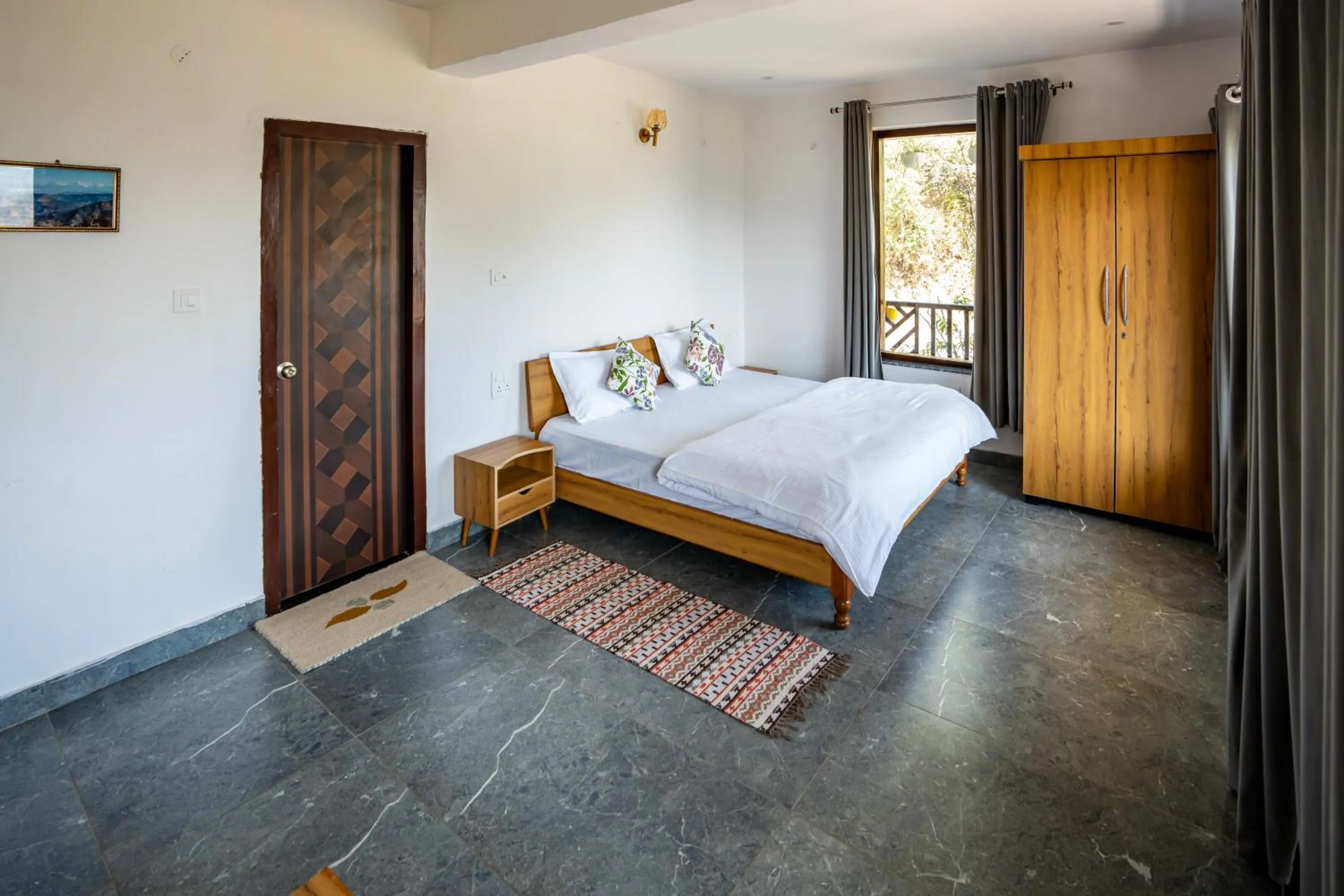 Bed in Happy Himalayan Homes