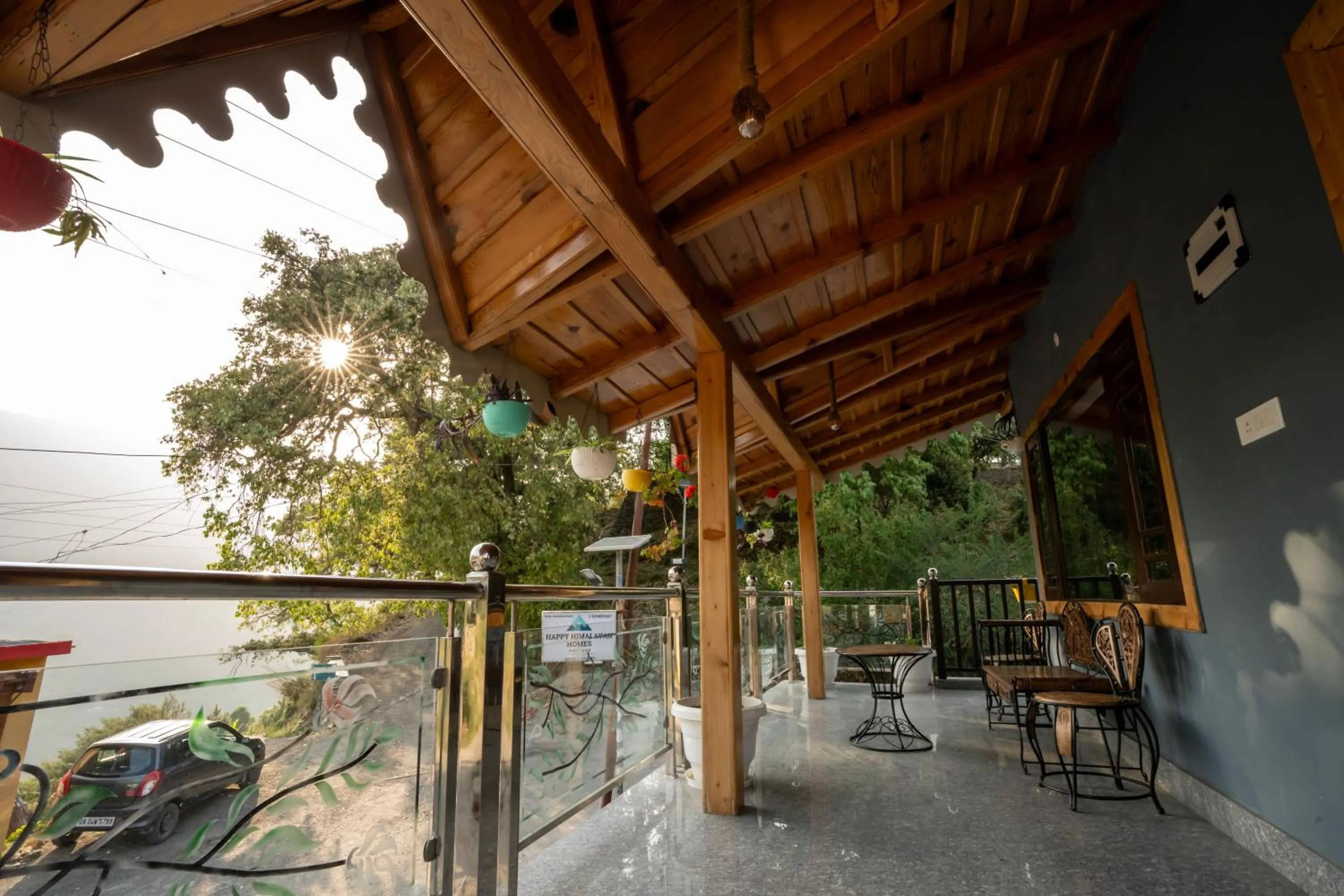 Patio in Happy Himalayan Homes