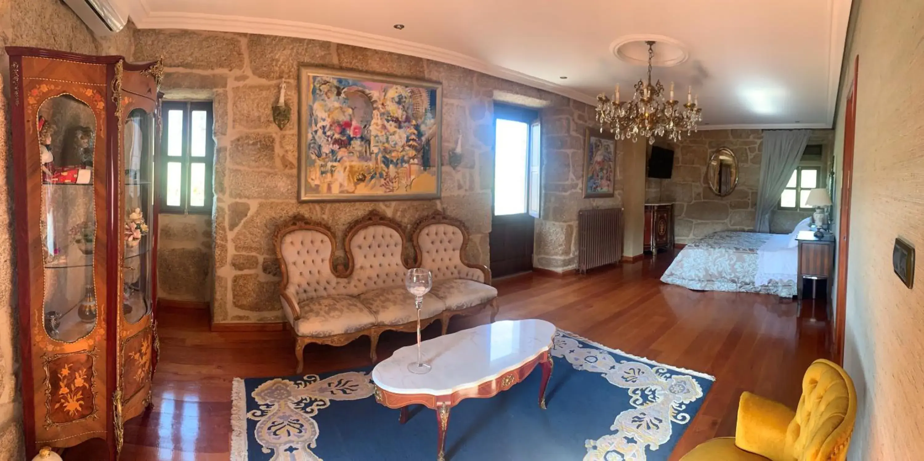King Suite with Balcony in Hotel Rústico San Jaime King Suite with Balcony in Hotel Rústico San Jaime