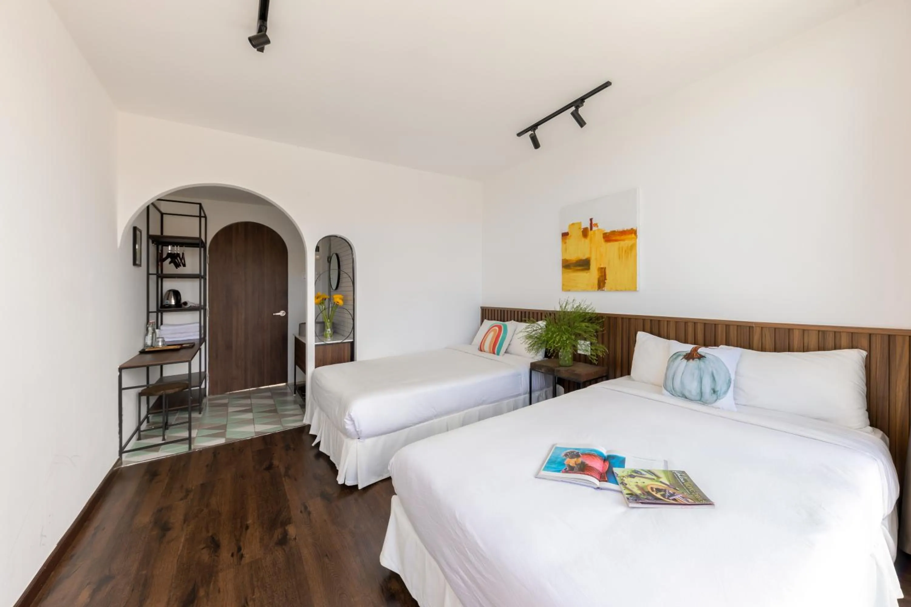 Photo of the whole room, Bed in D'Mai Xanh Boutique Hotel Da Lat