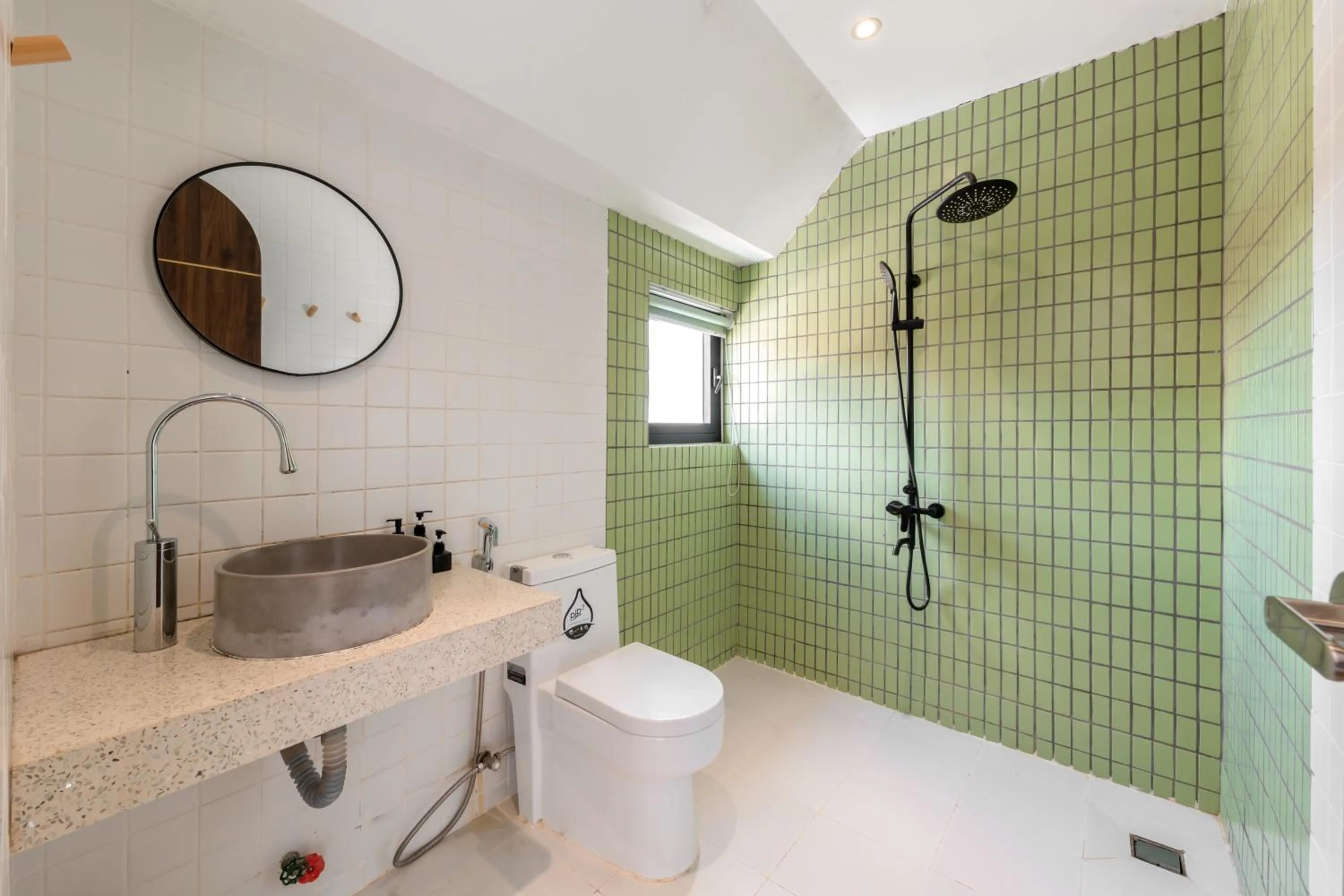 Toilet in D'Mai Xanh Boutique Hotel Da Lat