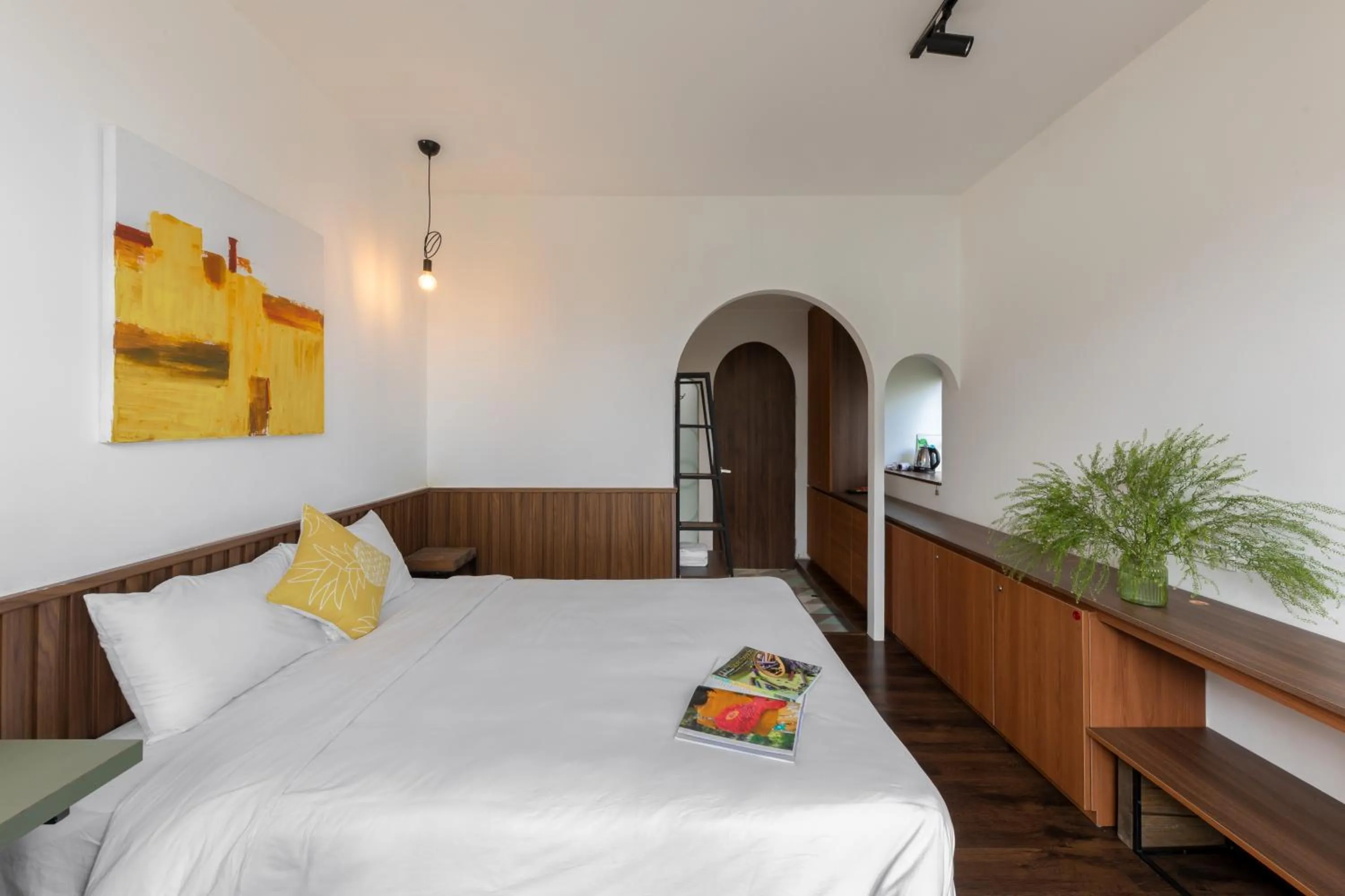 Bed in D'Mai Xanh Boutique Hotel Da Lat