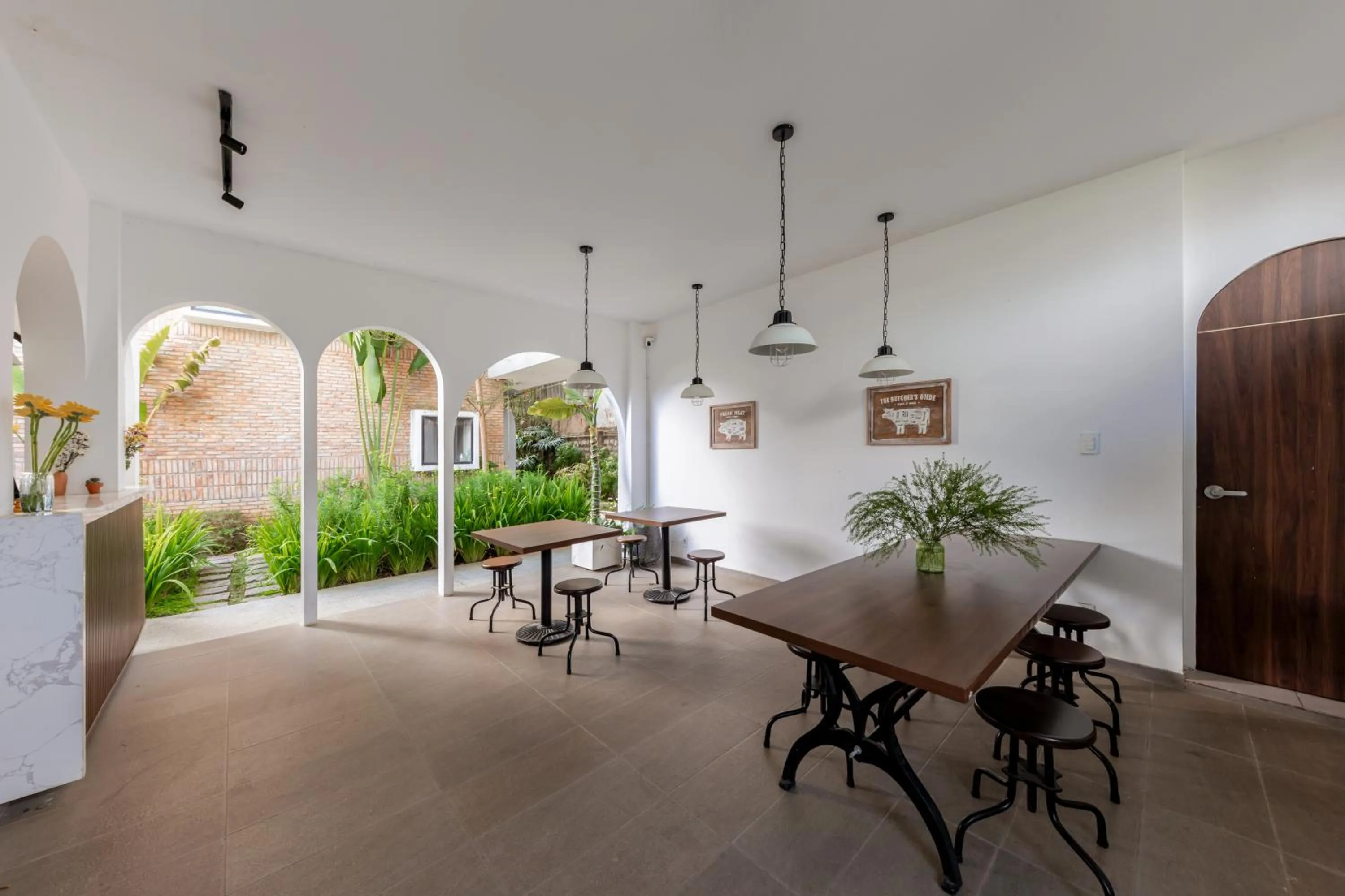 Dining area in D'Mai Xanh Boutique Hotel Da Lat