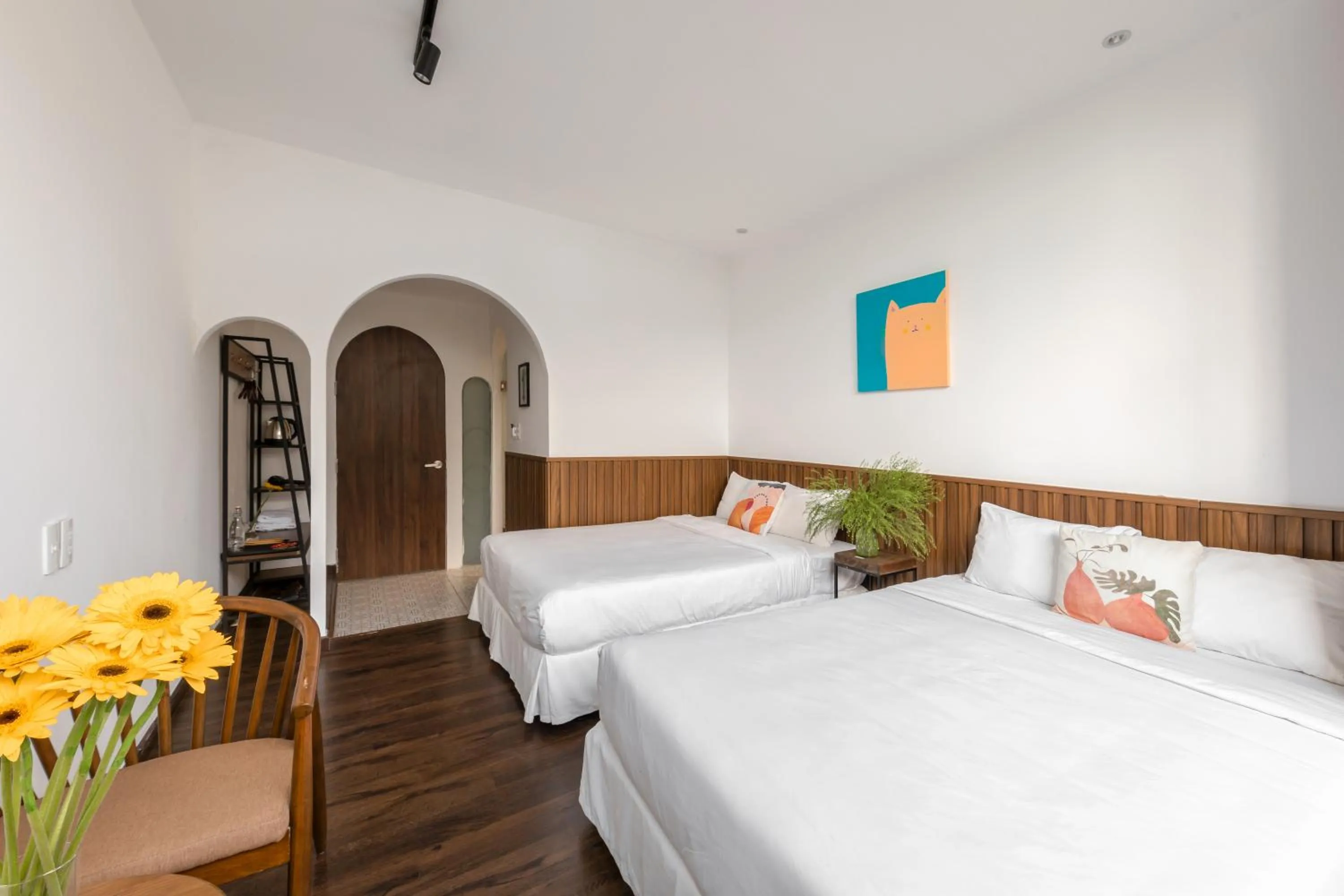 Photo of the whole room, Bed in D'Mai Xanh Boutique Hotel Da Lat