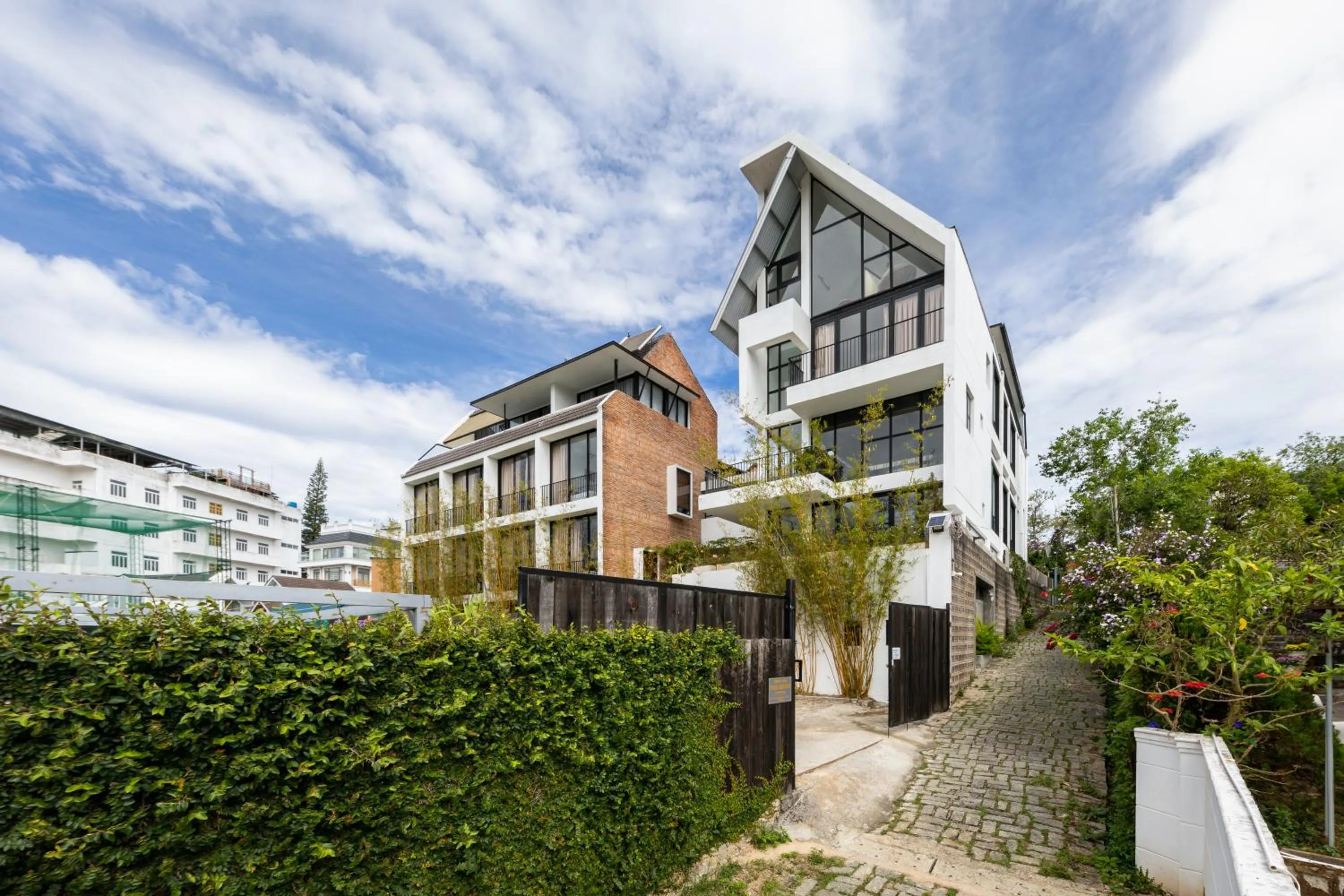 Property building in D'Mai Xanh Boutique Hotel Da Lat