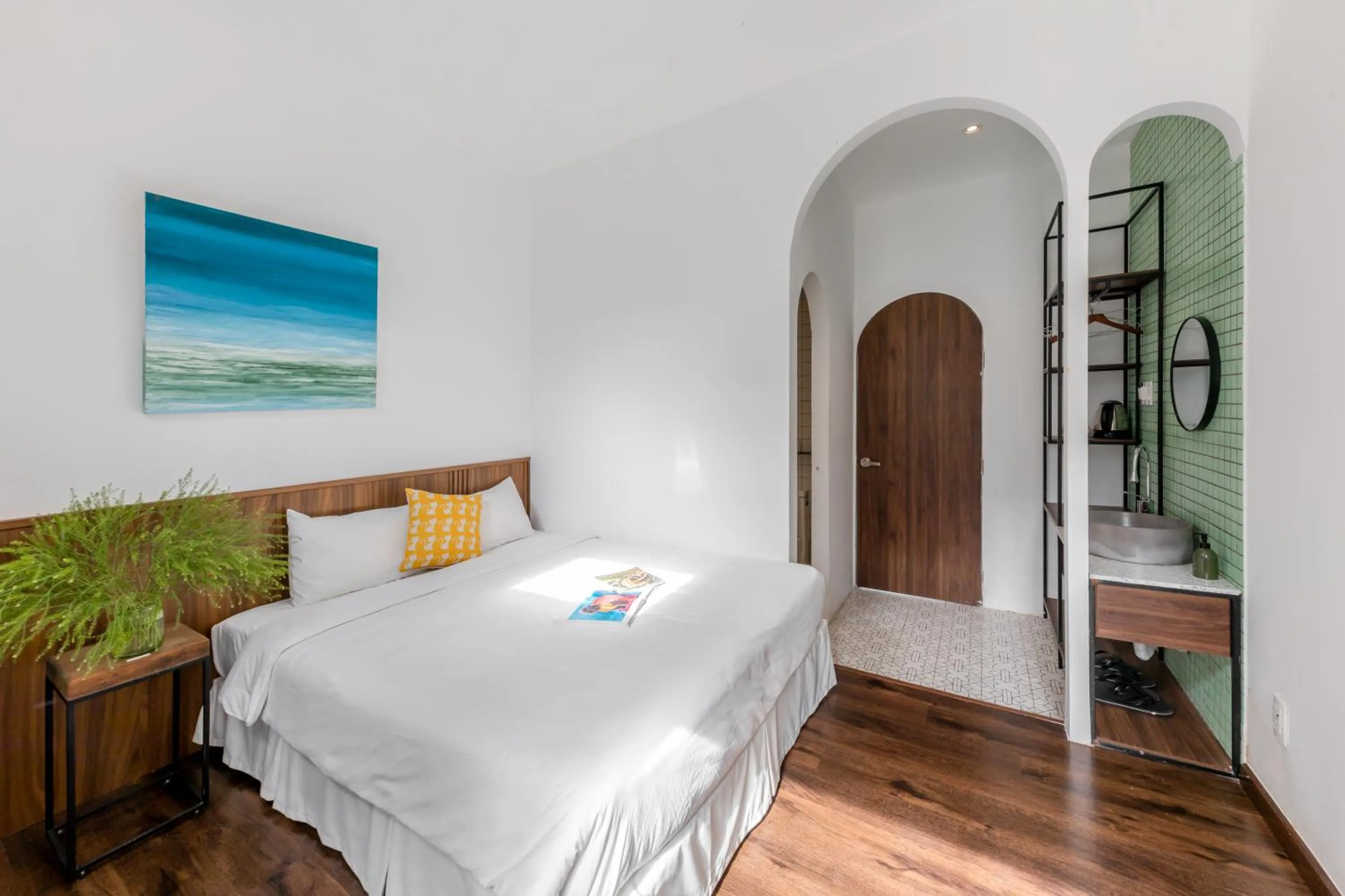 Photo of the whole room, Bed in D'Mai Xanh Boutique Hotel Da Lat