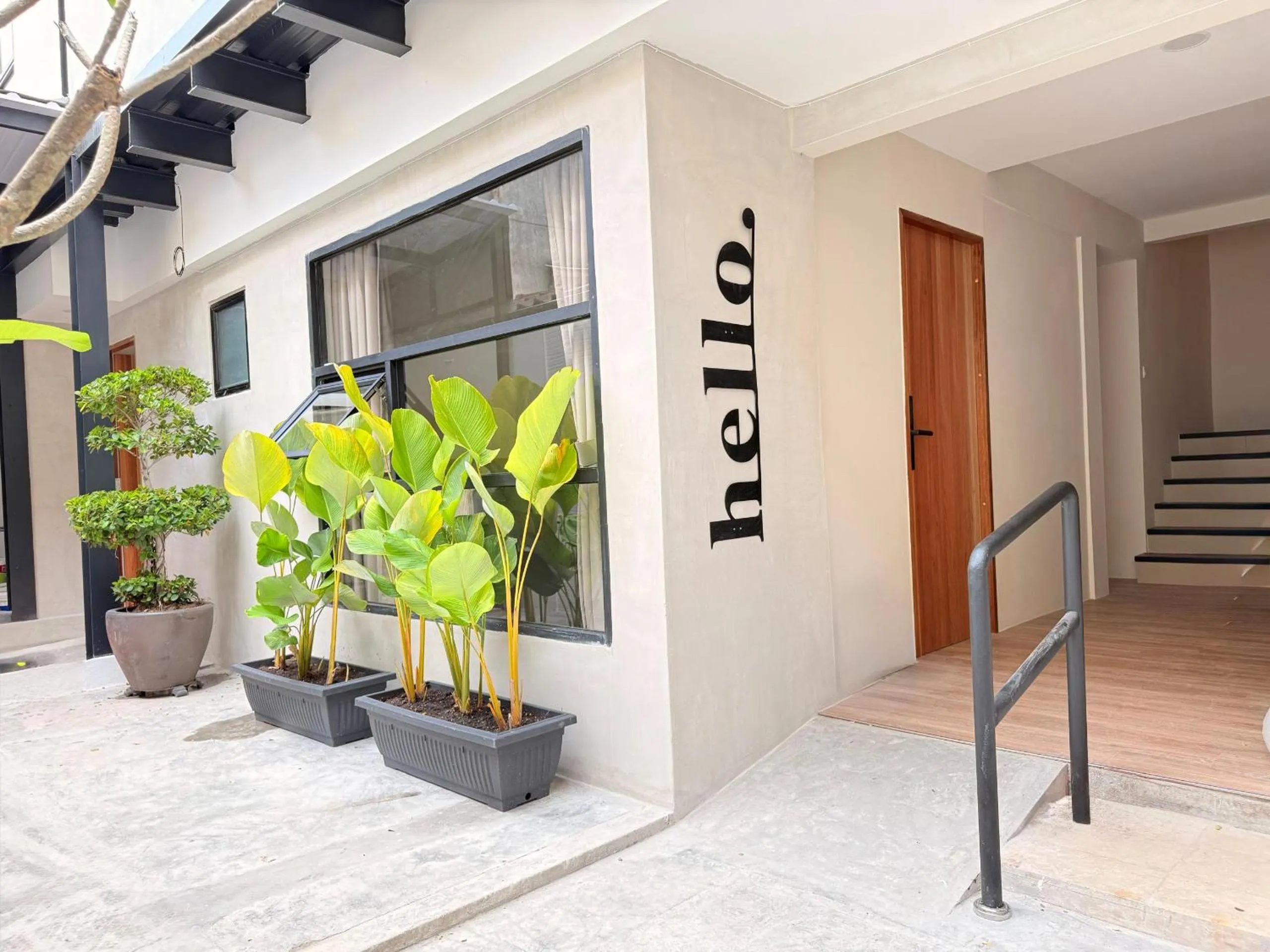 Facade/entrance in TwinTree Kelawai