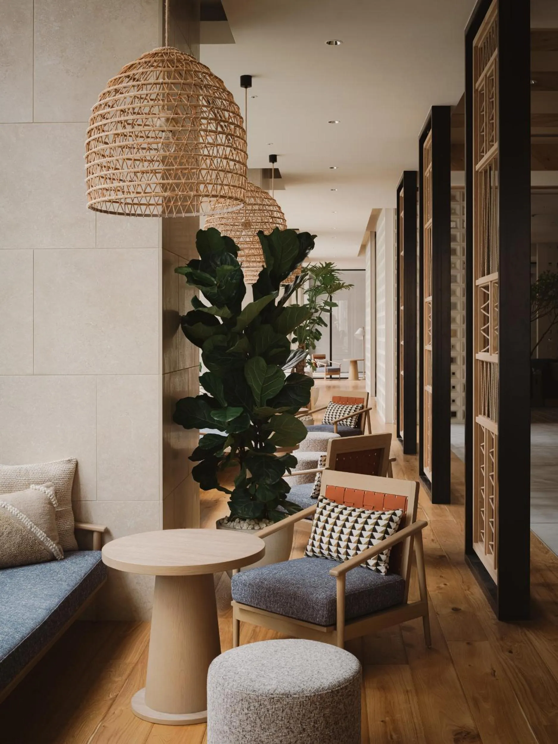 Lobby or reception in THE NEST Naha