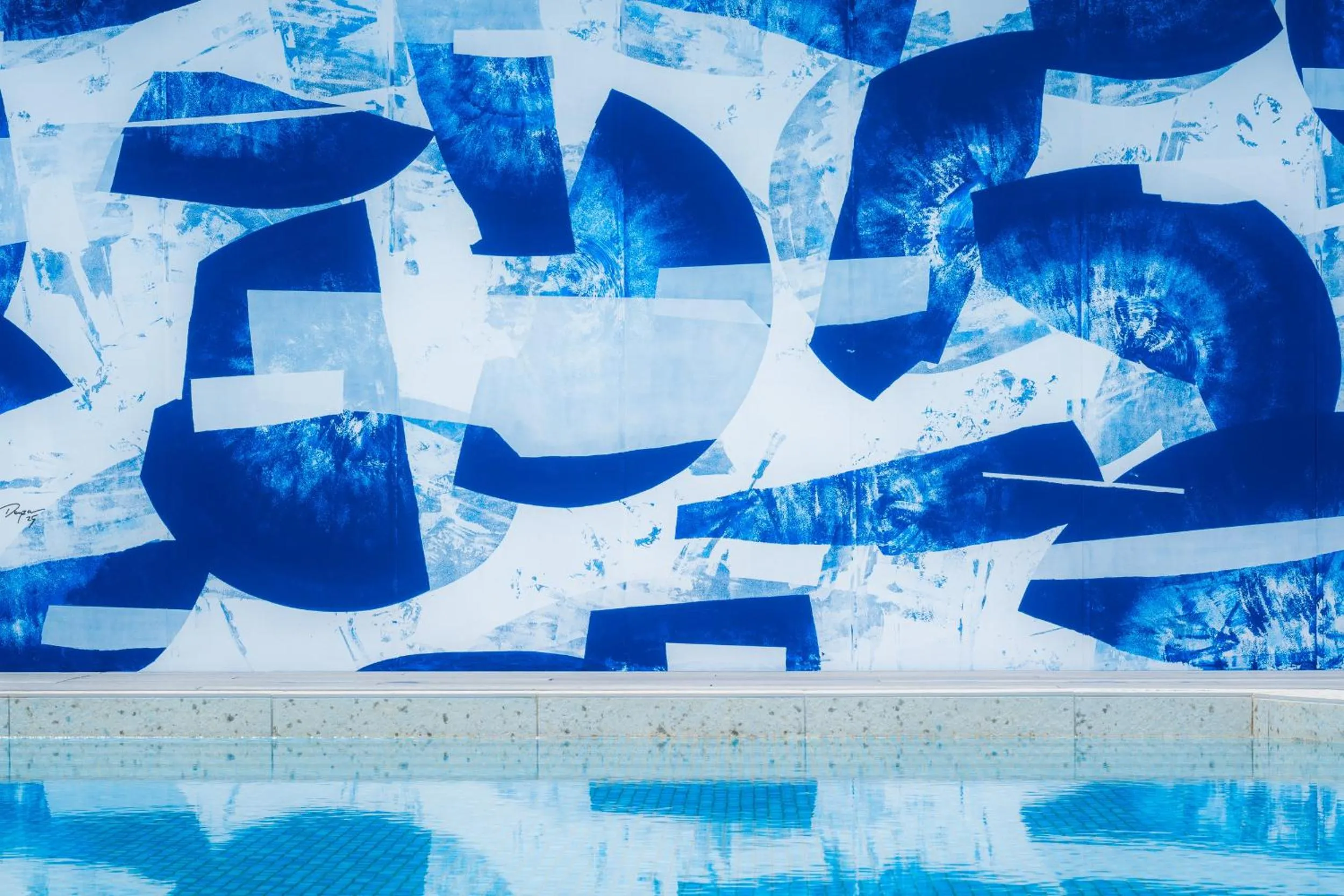 Pool view in THE NEST Naha