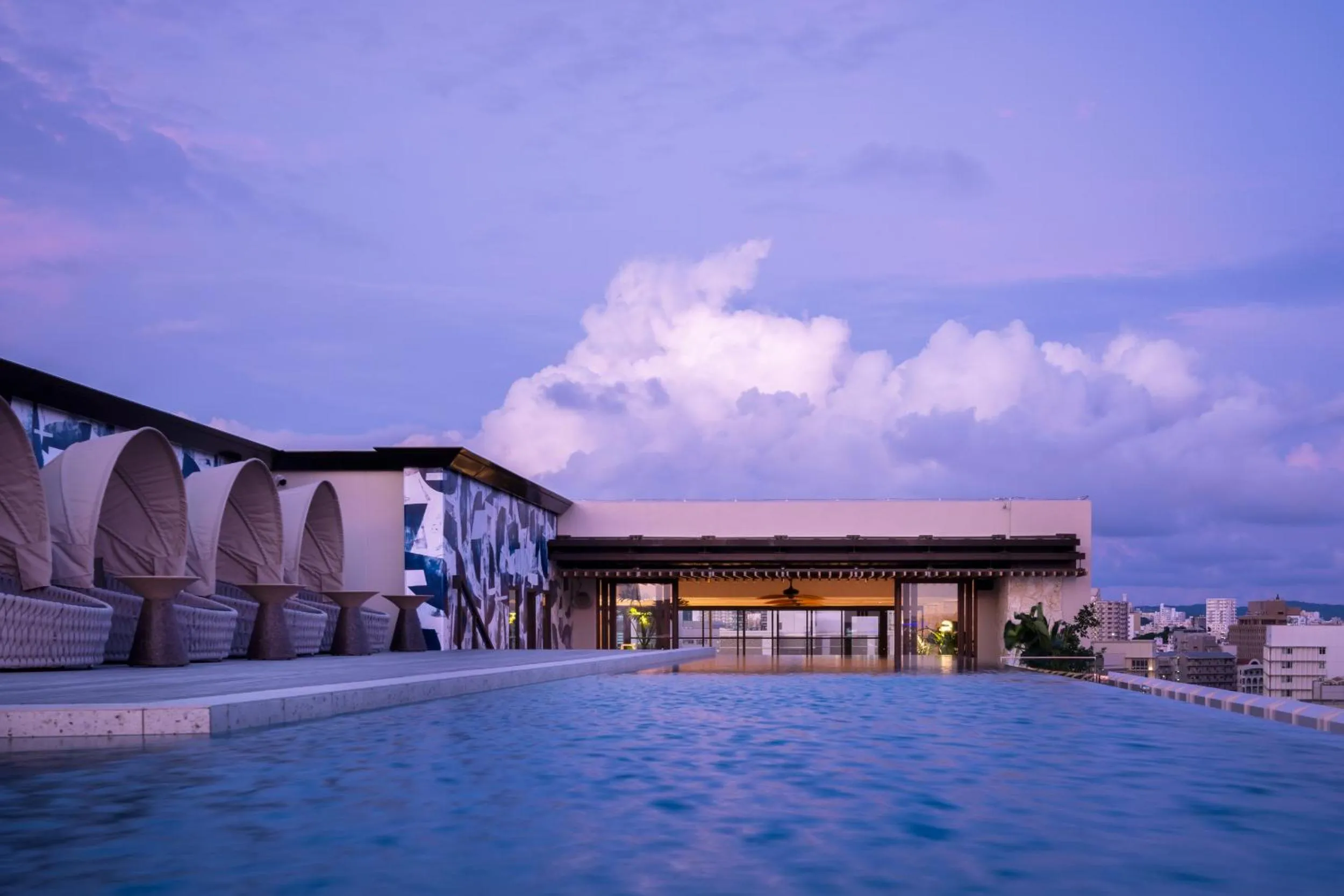 Pool view in THE NEST Naha