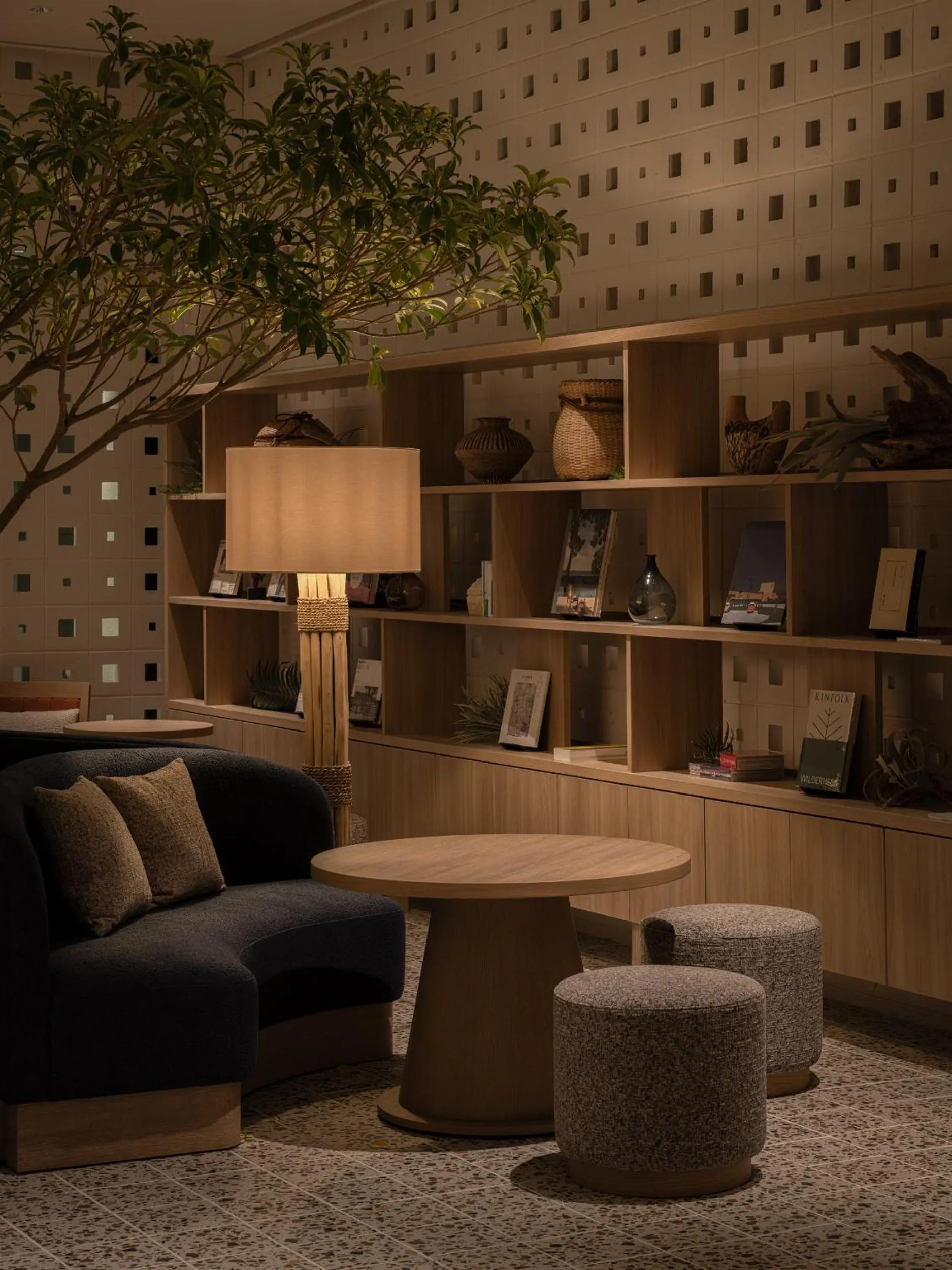 Lobby or reception in THE NEST Naha