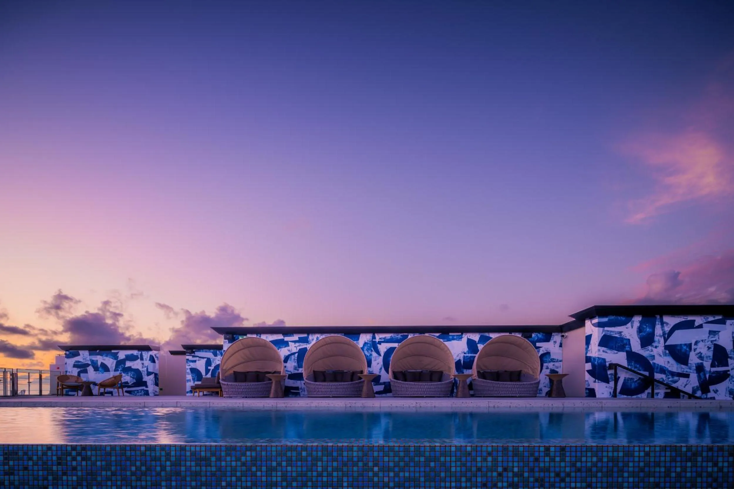 Pool view in THE NEST Naha