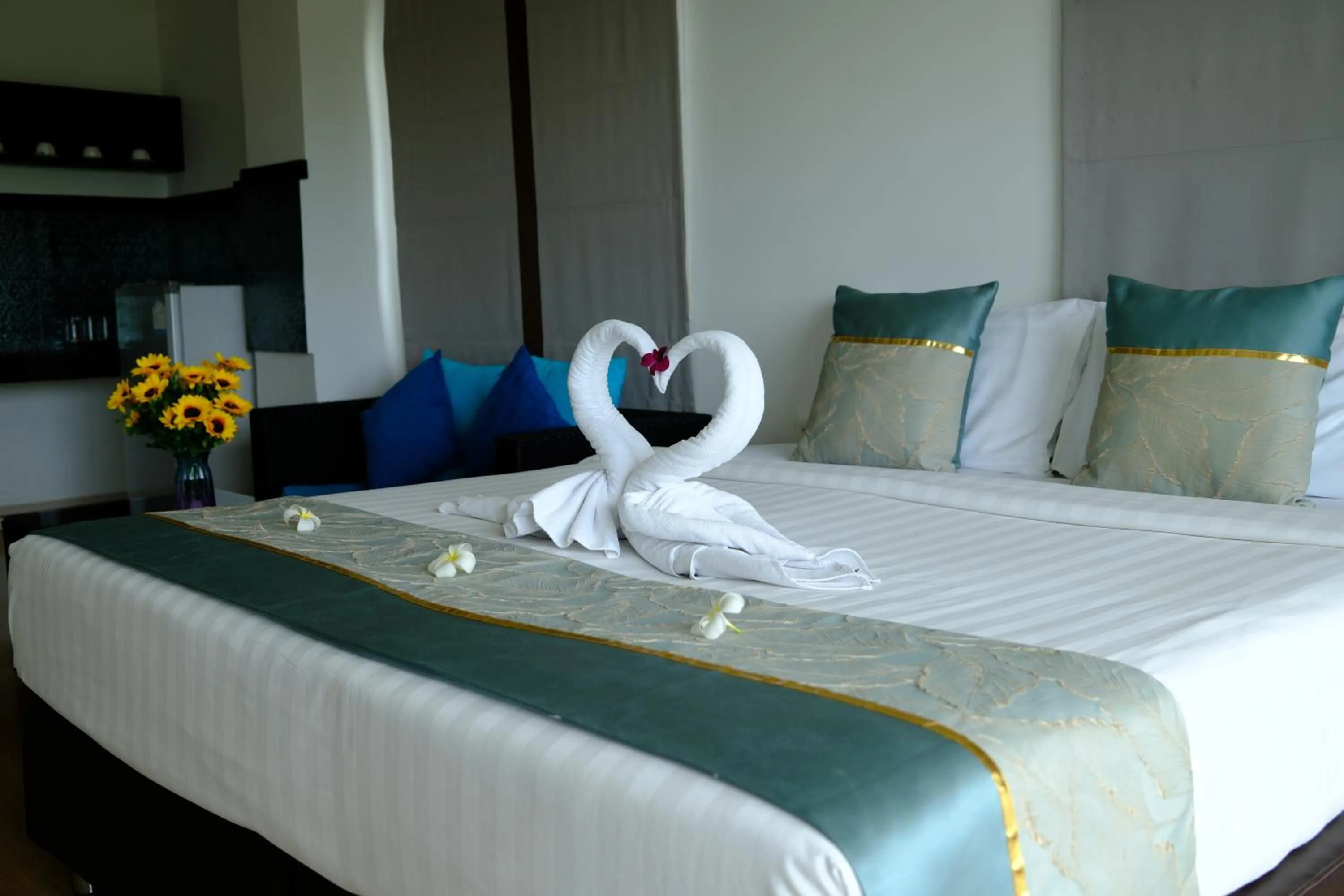 Bedroom, Bed in The Regizt Jomtien Pattaya