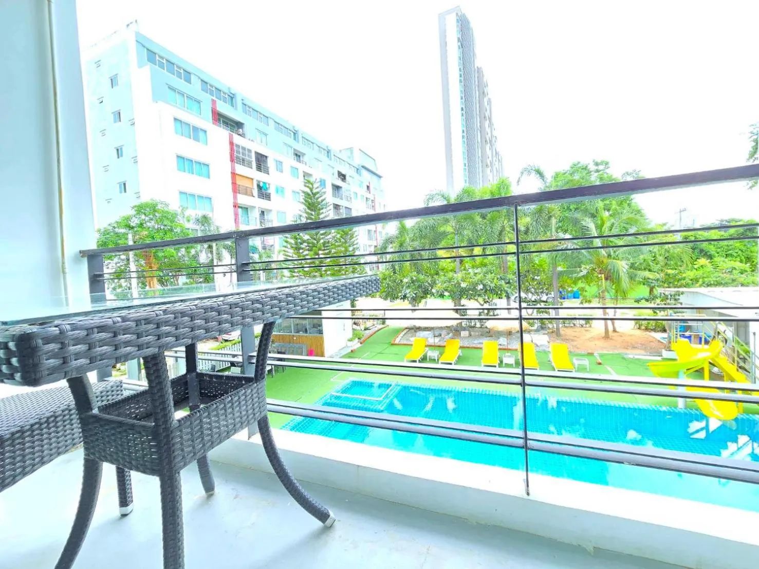 Balcony/Terrace in The Regizt Jomtien Pattaya