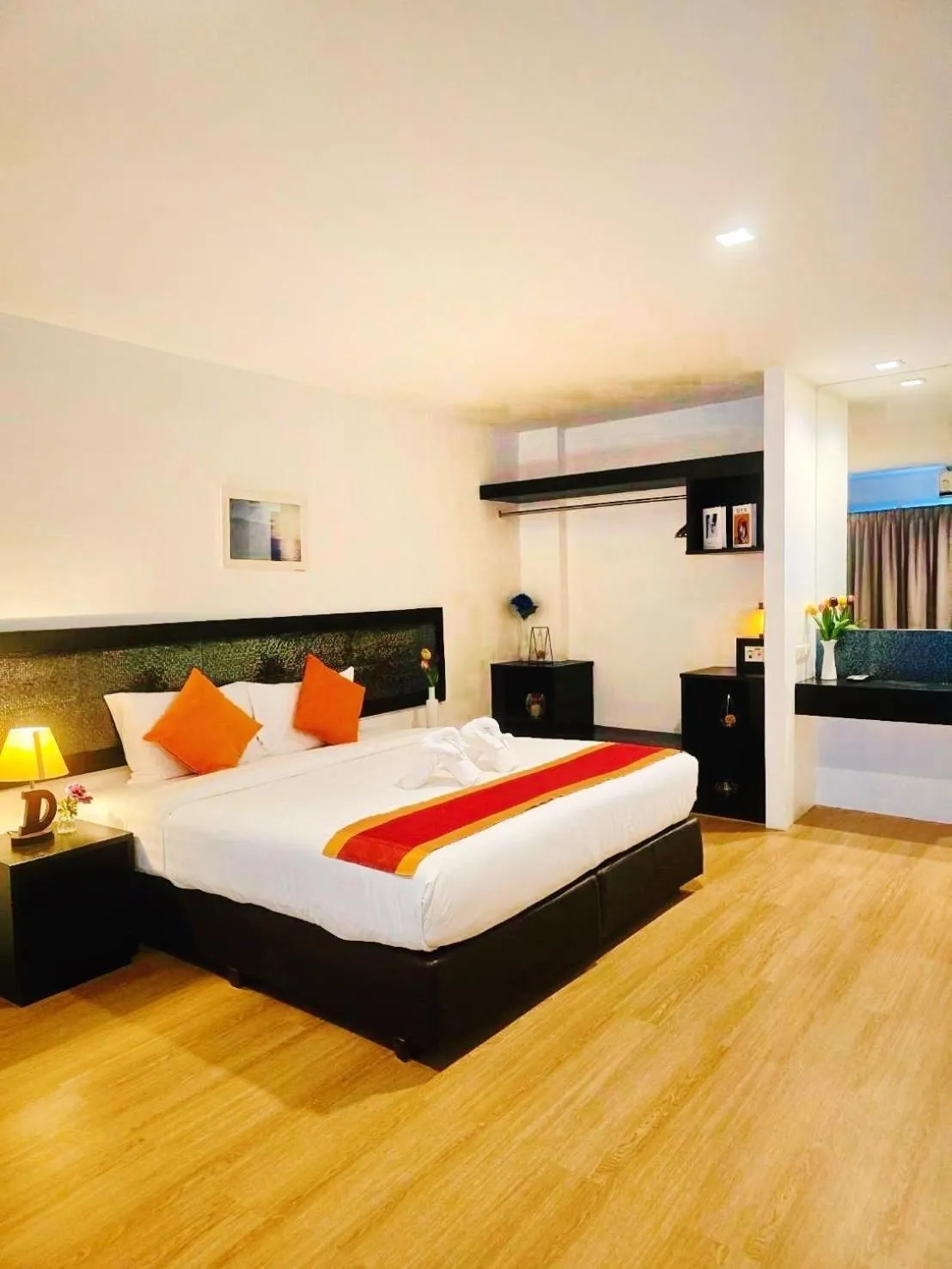 Bedroom, Bed in The Regizt Jomtien Pattaya