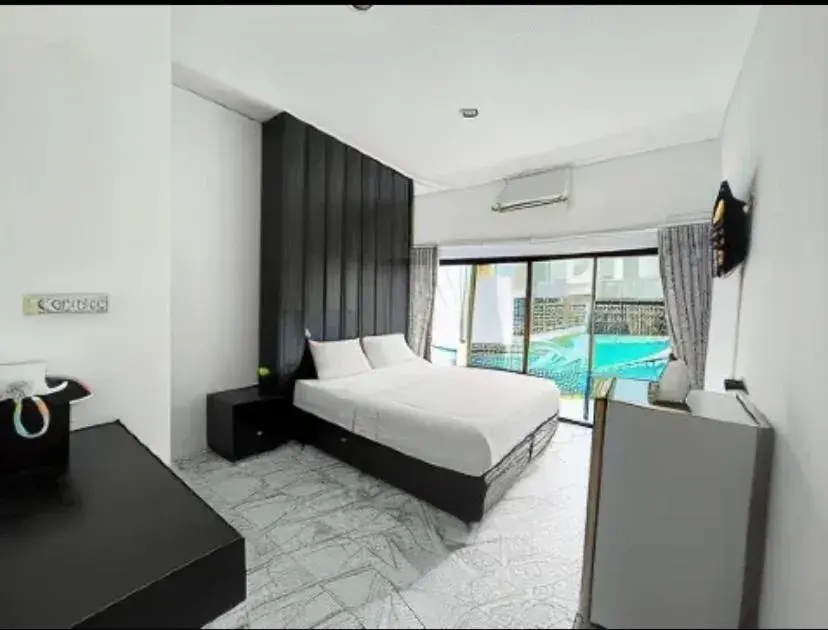 View (from property/room), Bed in The Regizt Jomtien Pattaya View (from property/room), Bed in The Regizt Jomtien Pattaya