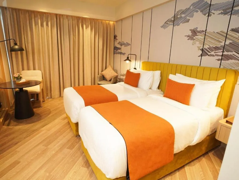 Bed in Ramada Encore by Wyndham Gurugram Dwarka Expressway