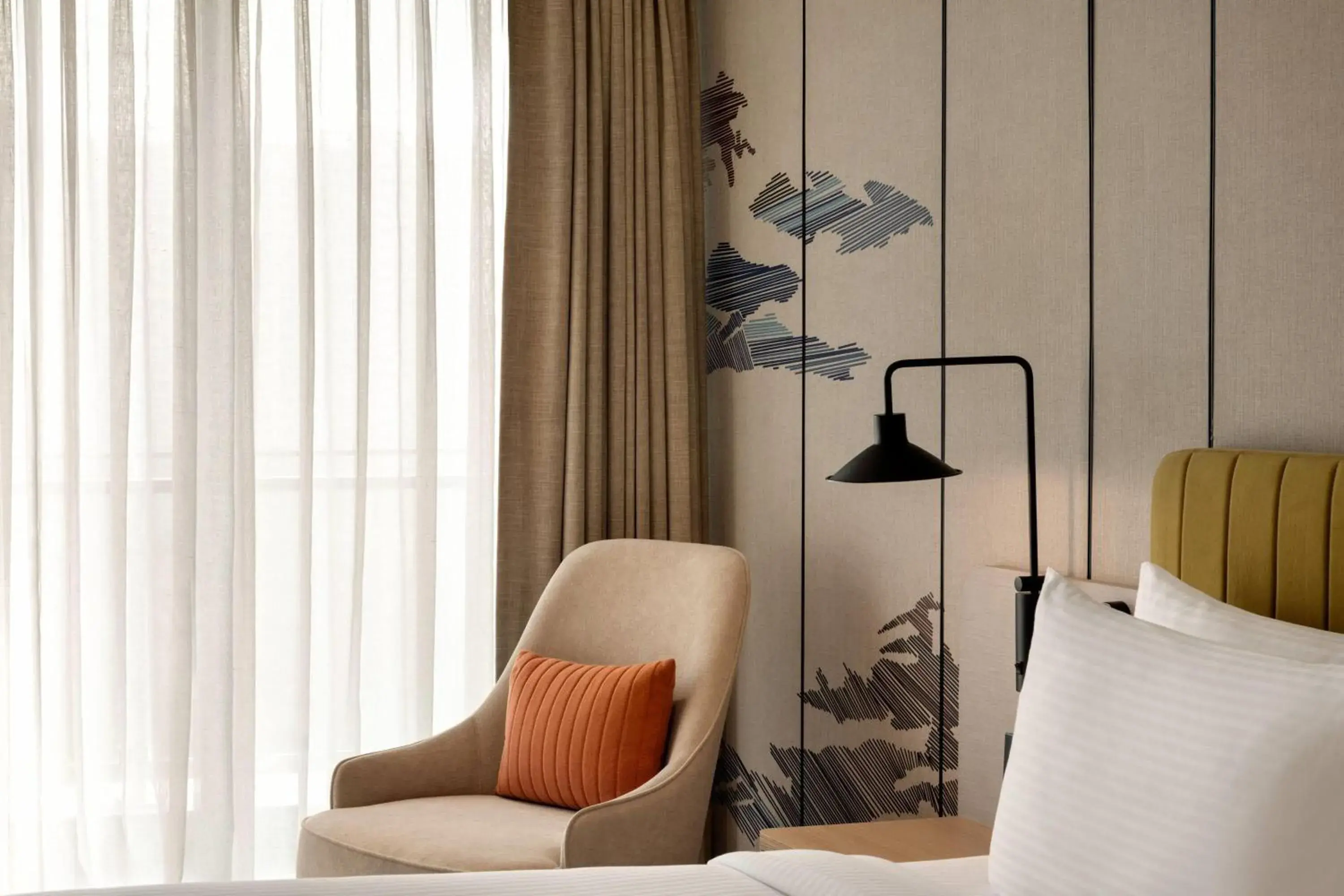 Photo of the whole room, Bed in Ramada Encore by Wyndham Gurugram Dwarka Expressway Photo of the whole room, Bed in Ramada Encore by Wyndham Gurugram Dwarka Expressway