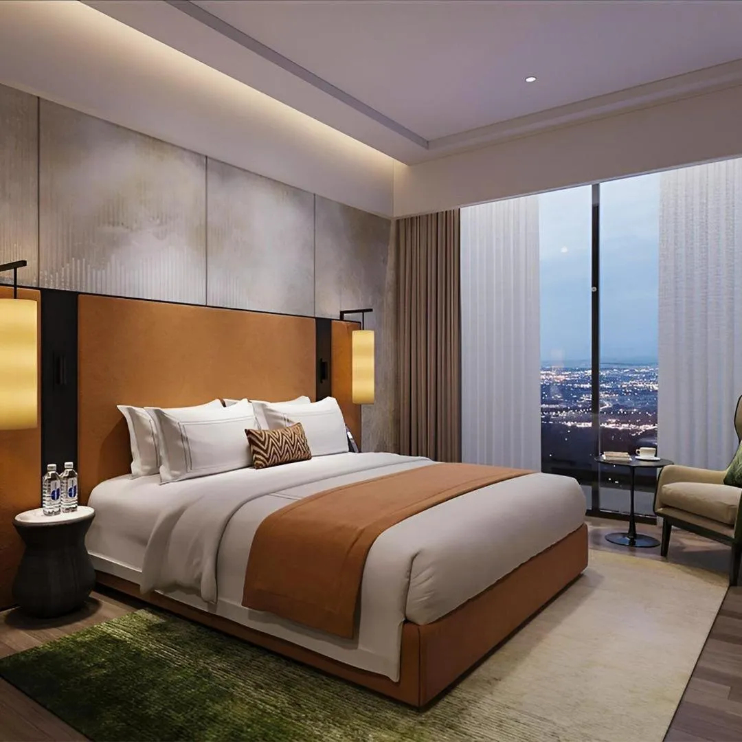 Bed in Ramada Encore by Wyndham Gurugram Dwarka Expressway