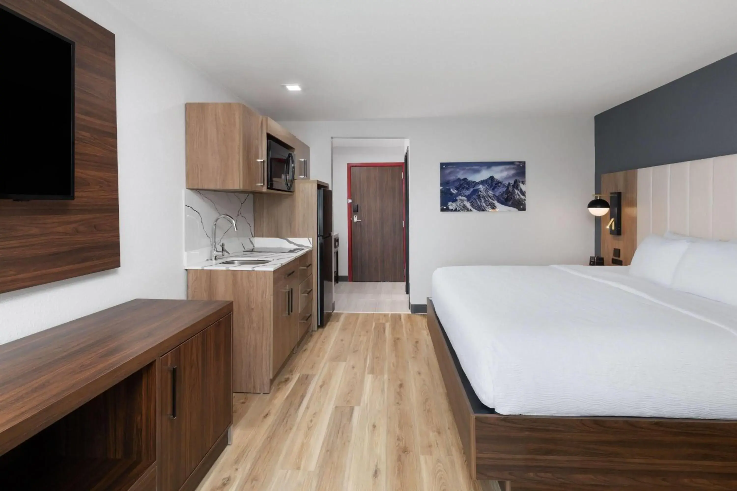 Photo of the whole room, Bed in Hawthorn Extended Stay by Wyndham Springdale Photo of the whole room, Bed in Hawthorn Extended Stay by Wyndham Springdale