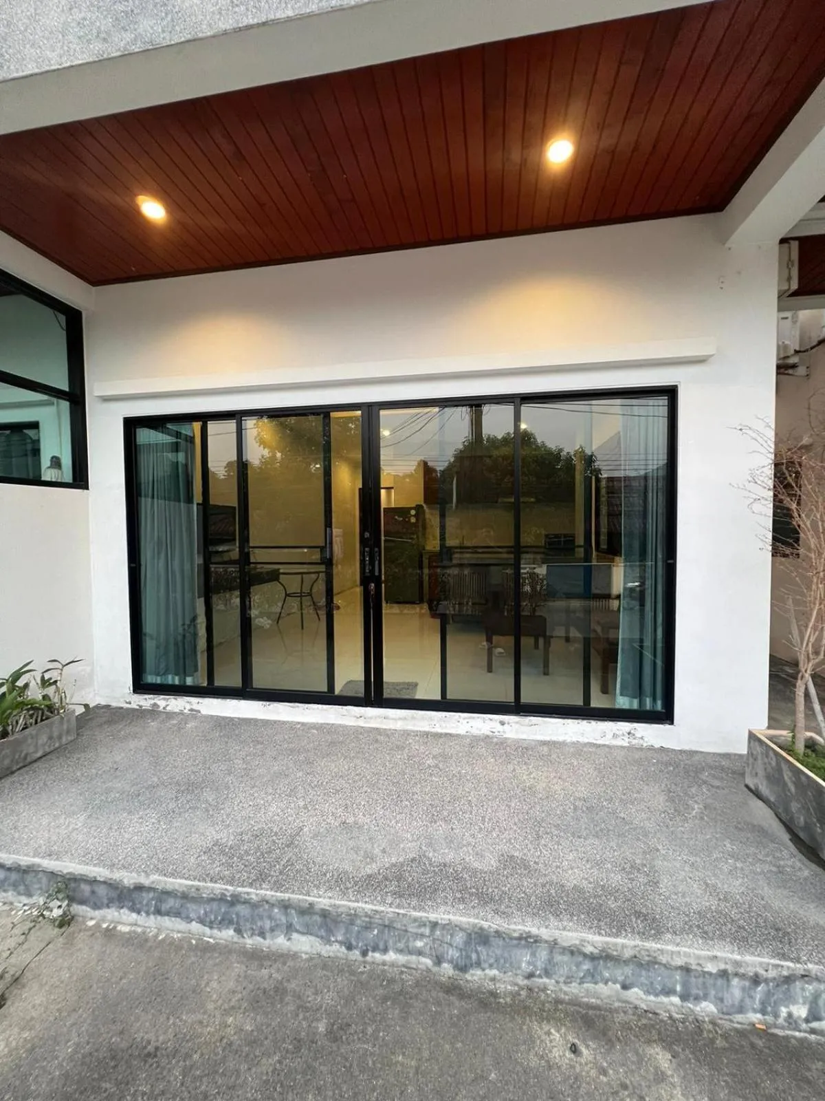 Balcony/Terrace in Nern khao Guesthouse