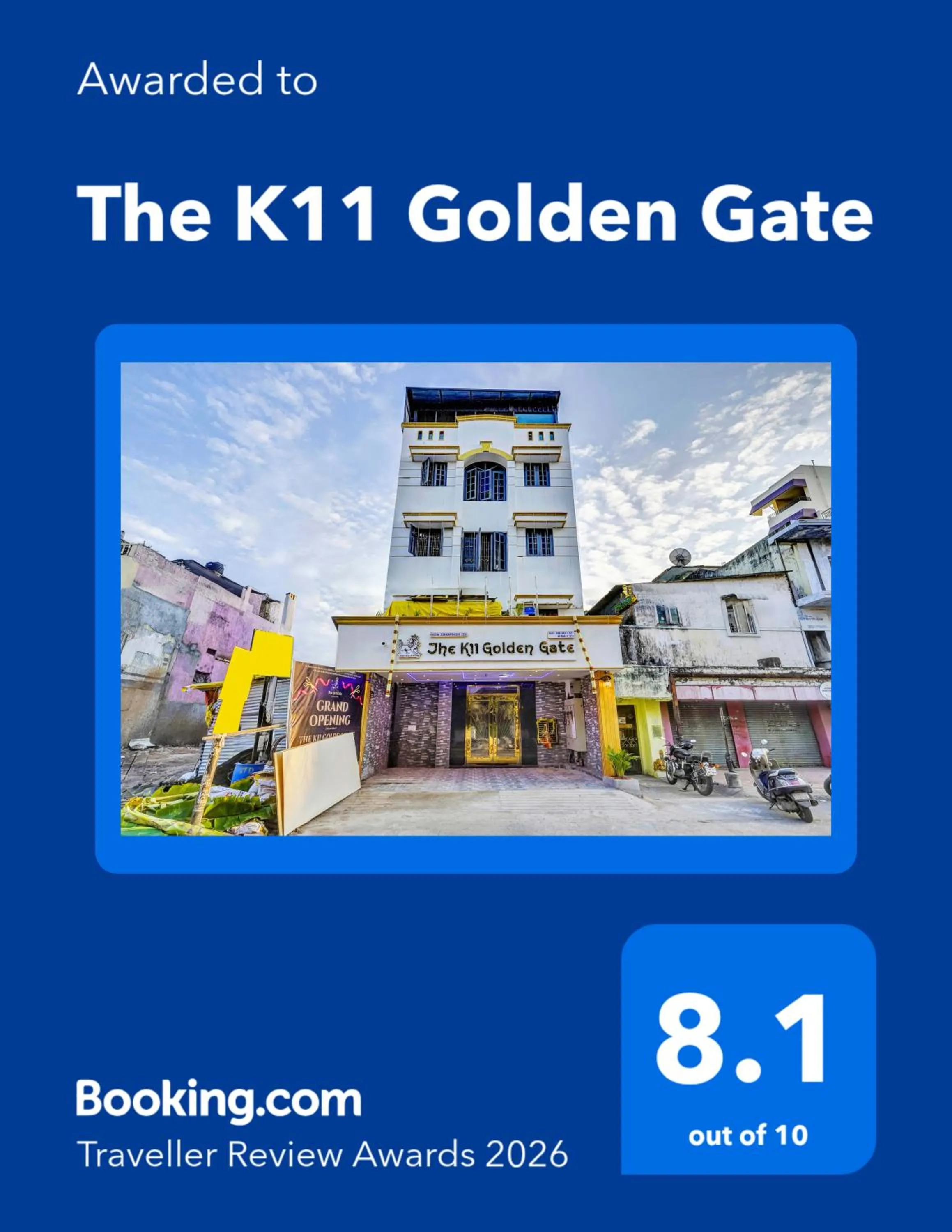Certificate/Award in The K11 Golden Gate