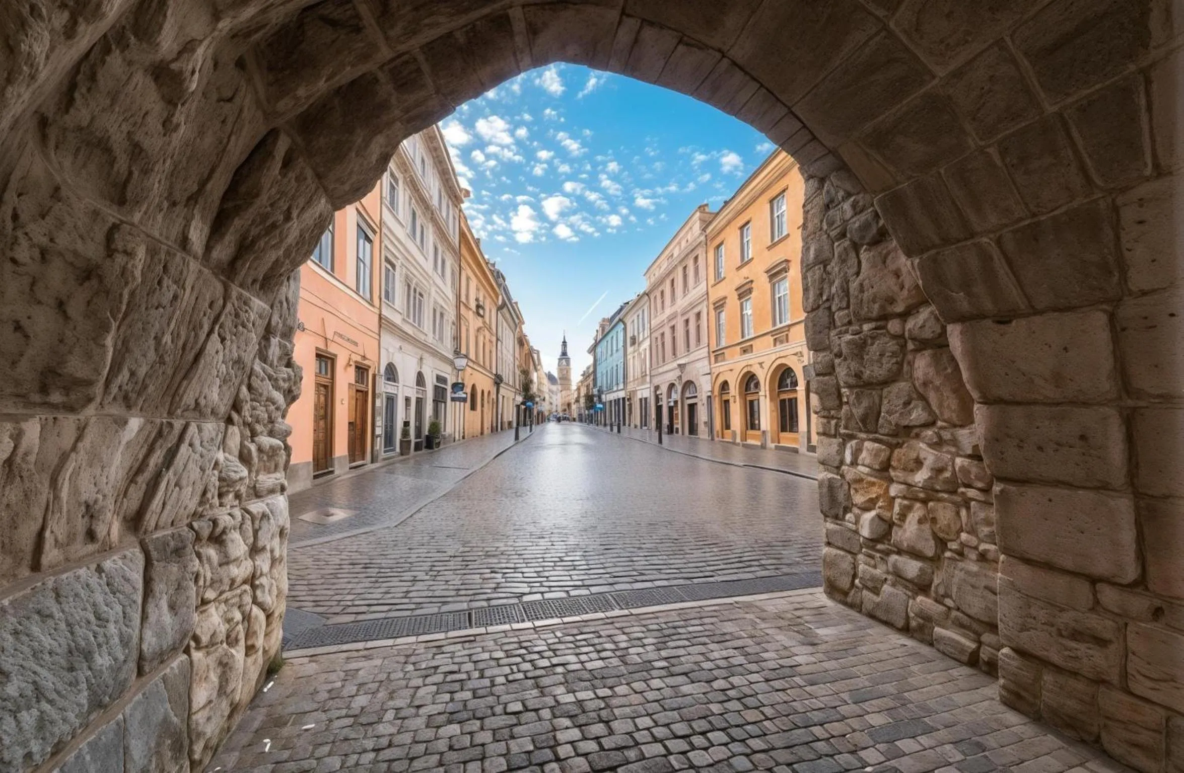Day in Cracow Fancy Brick #2 - Old Town