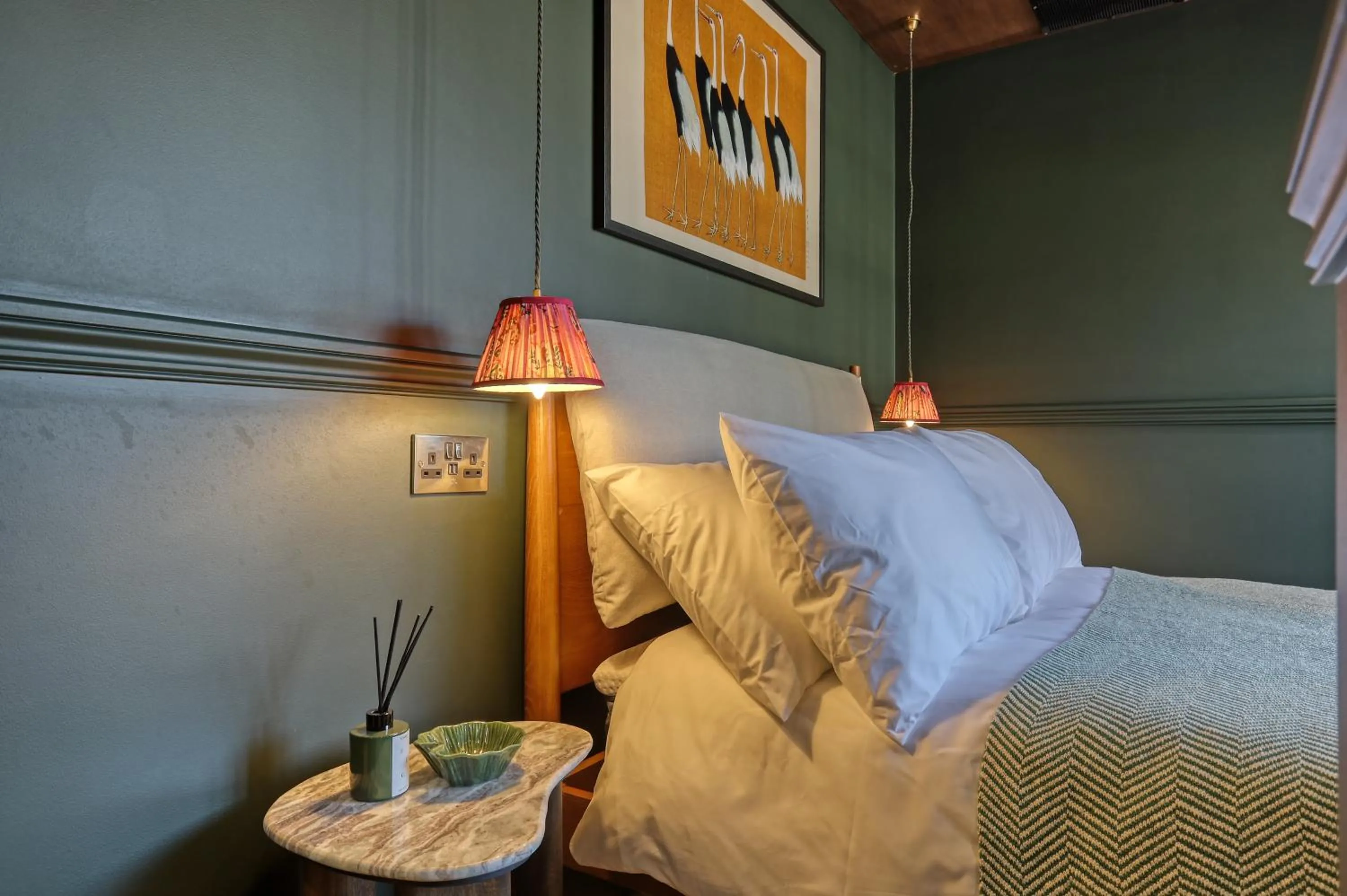 Bedroom, Bed in The Carlton Tavern Hotel