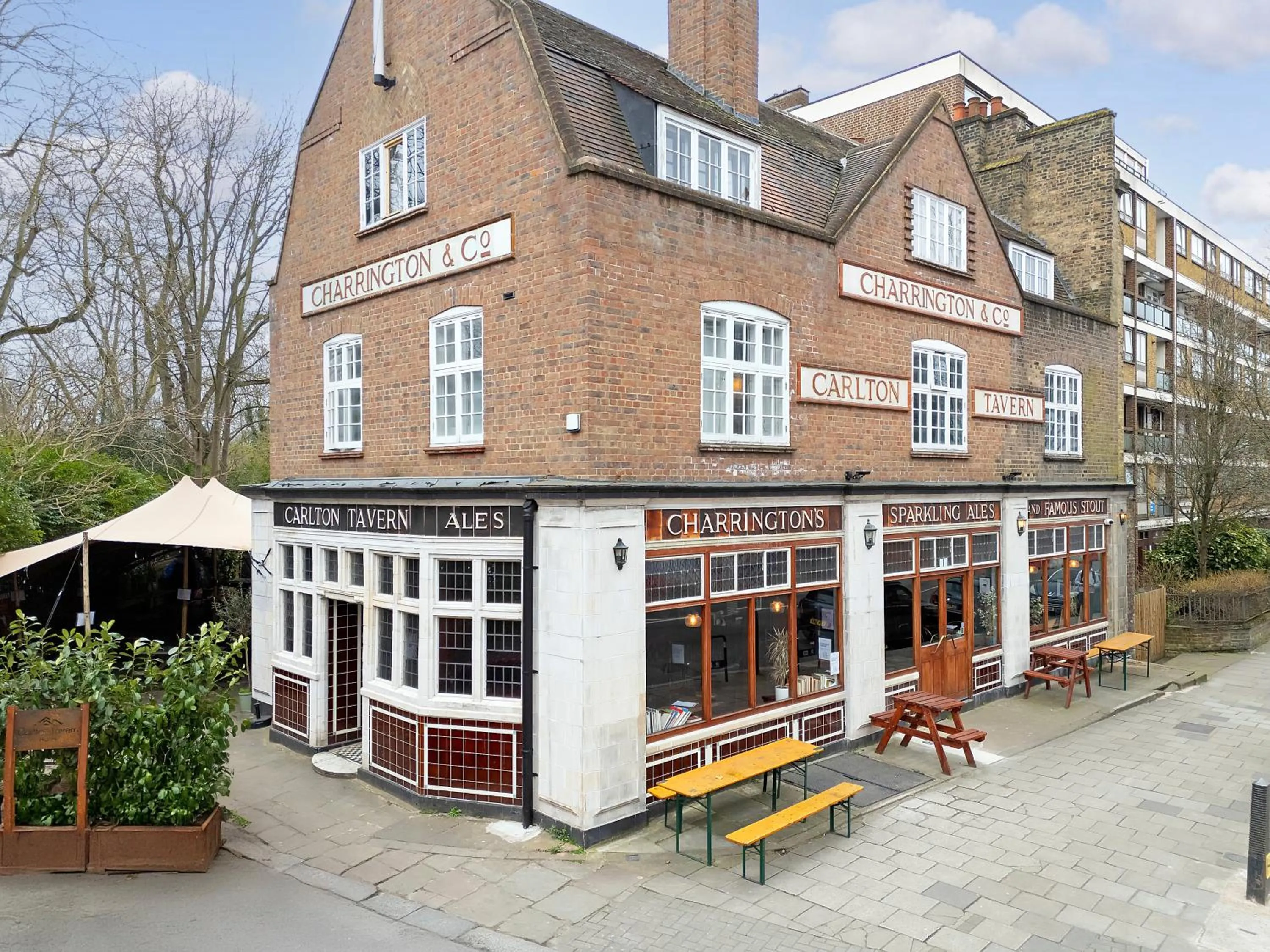Property building in The Carlton Tavern Hotel