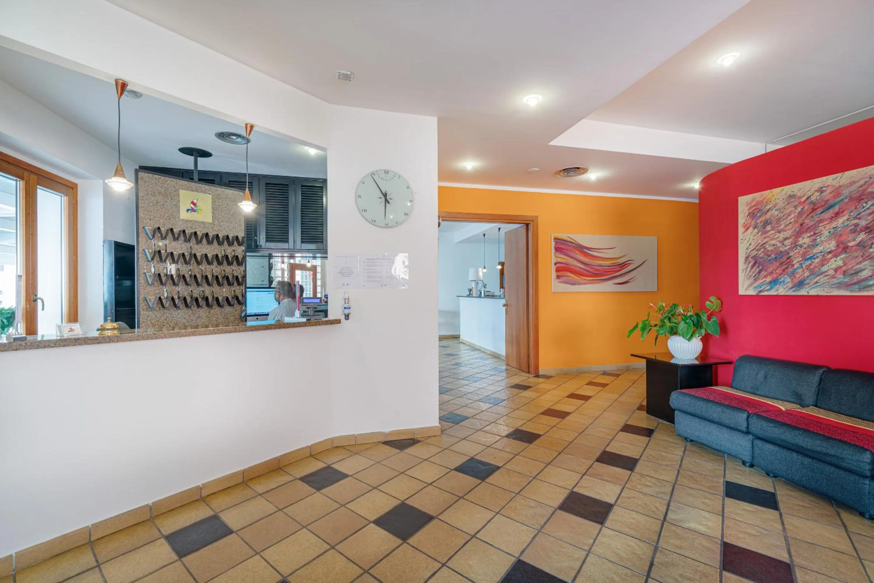 Lobby or reception in Hotel Marinaro
