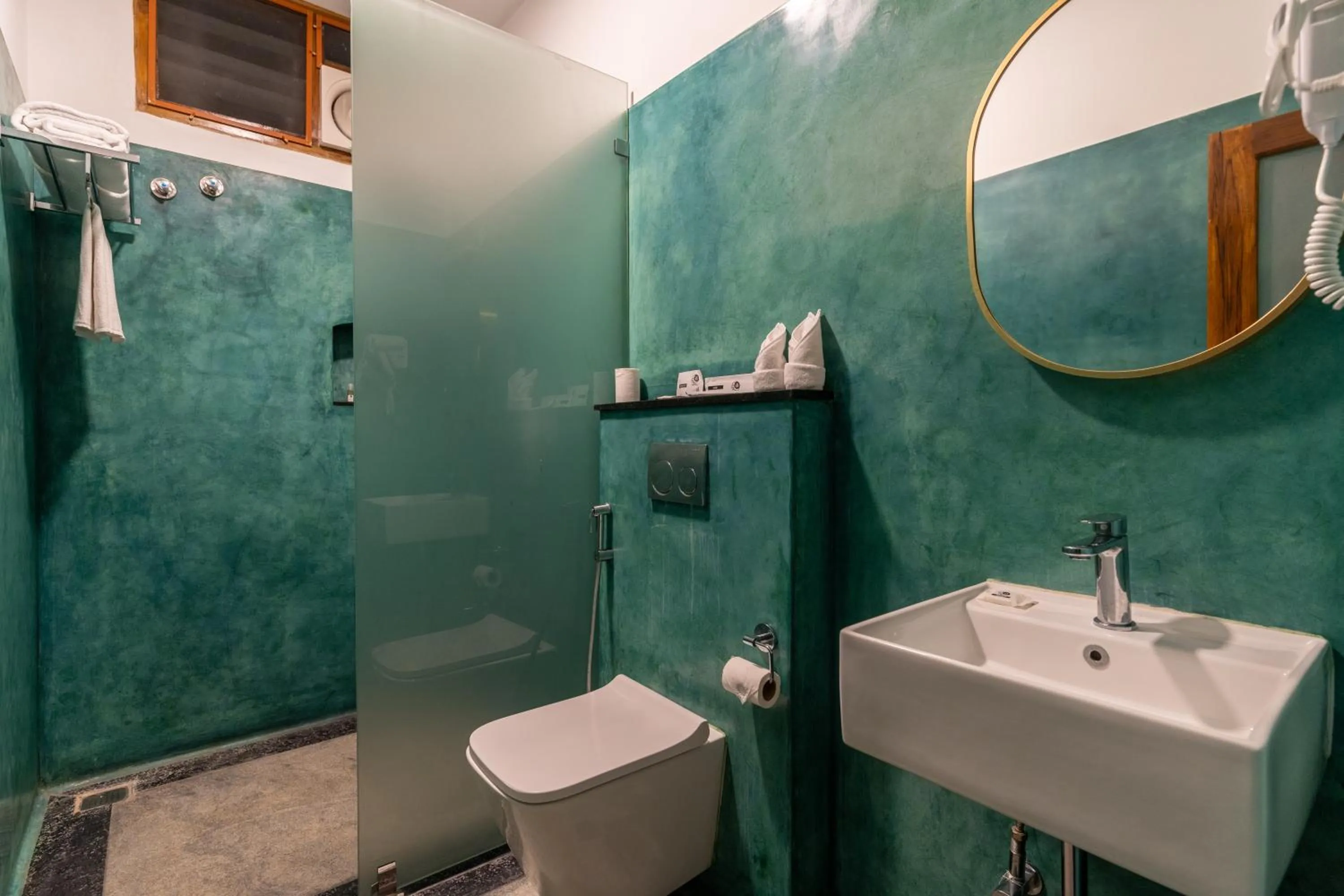 Shower in La Moon Puducherry
