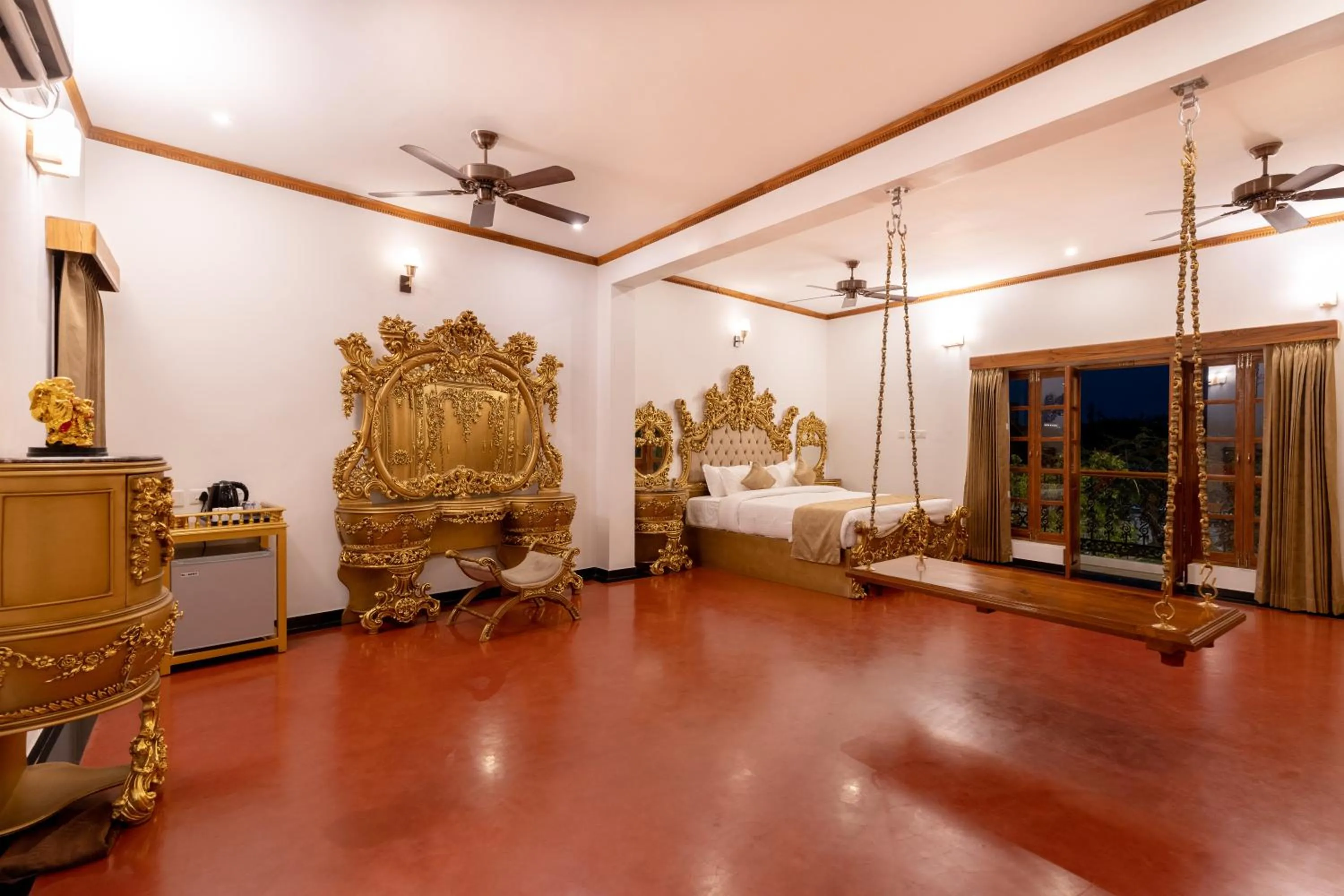 Living room in La Moon Puducherry