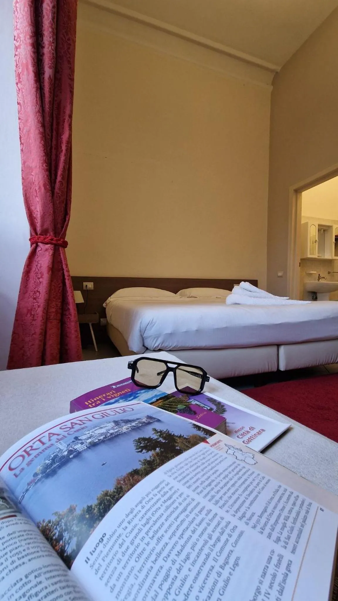 Bed in Villa Cavalleri