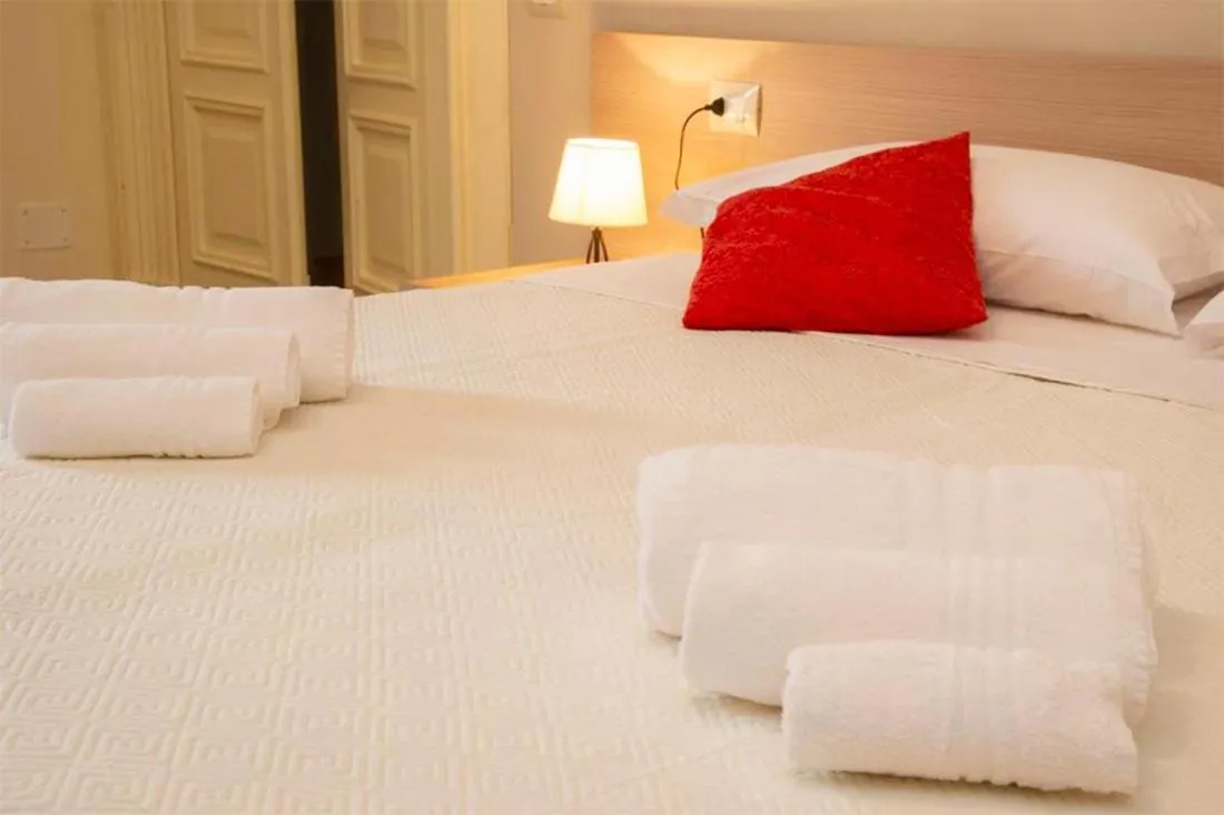 Bed in Villa Cavalleri