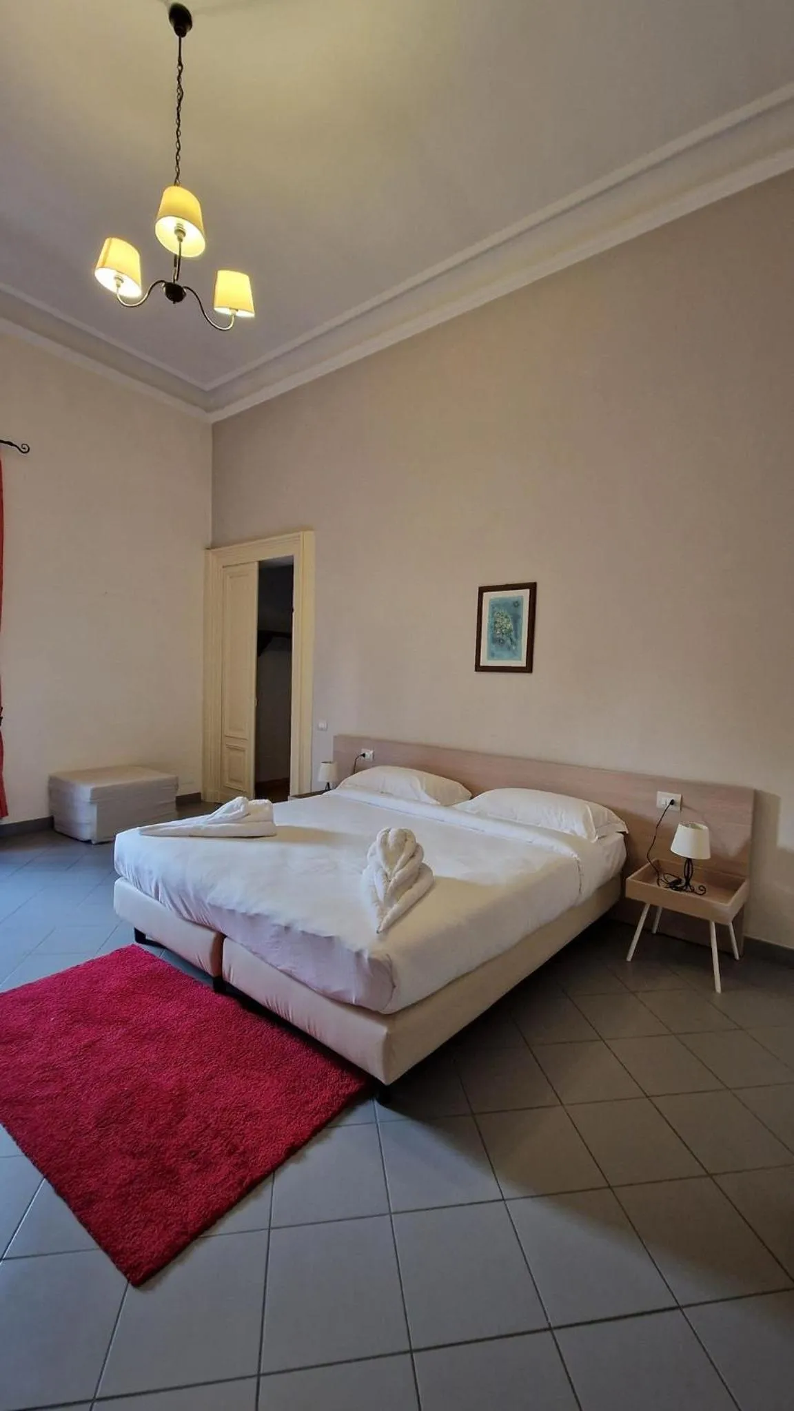 Bed in Villa Cavalleri