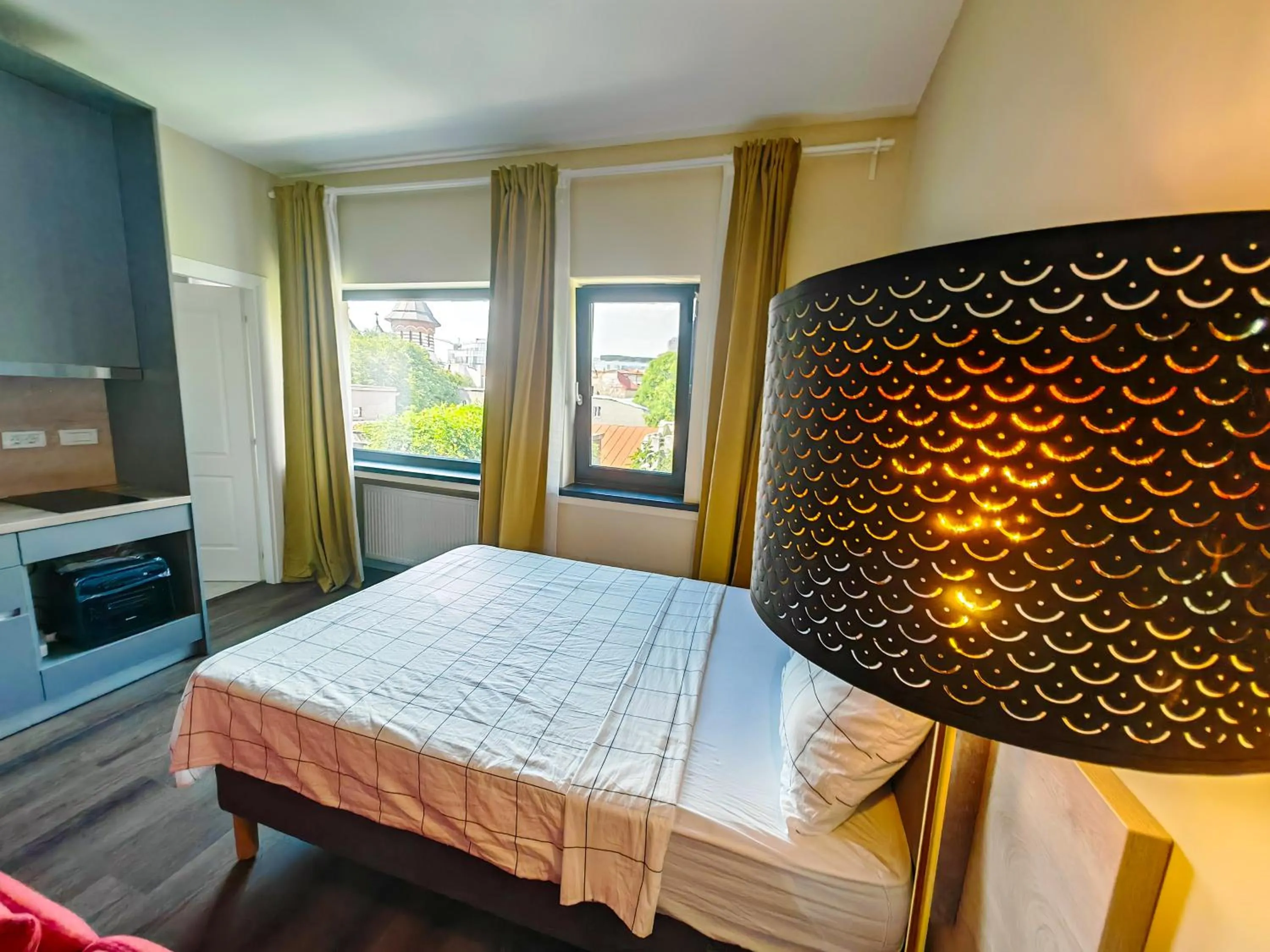 Bed in Little Bucharest downtown apartments Romana