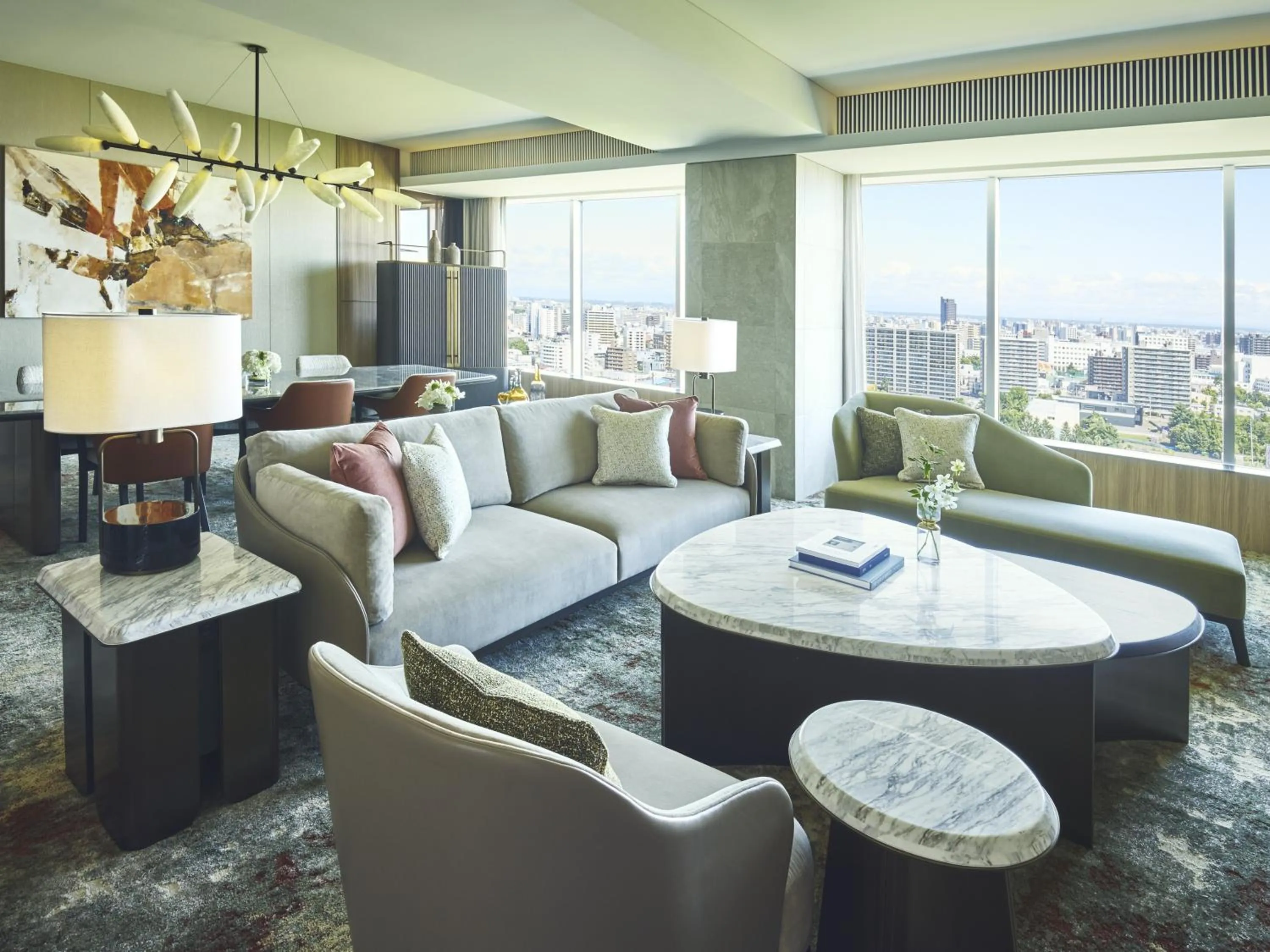 Living room in InterContinental Sapporo by IHG