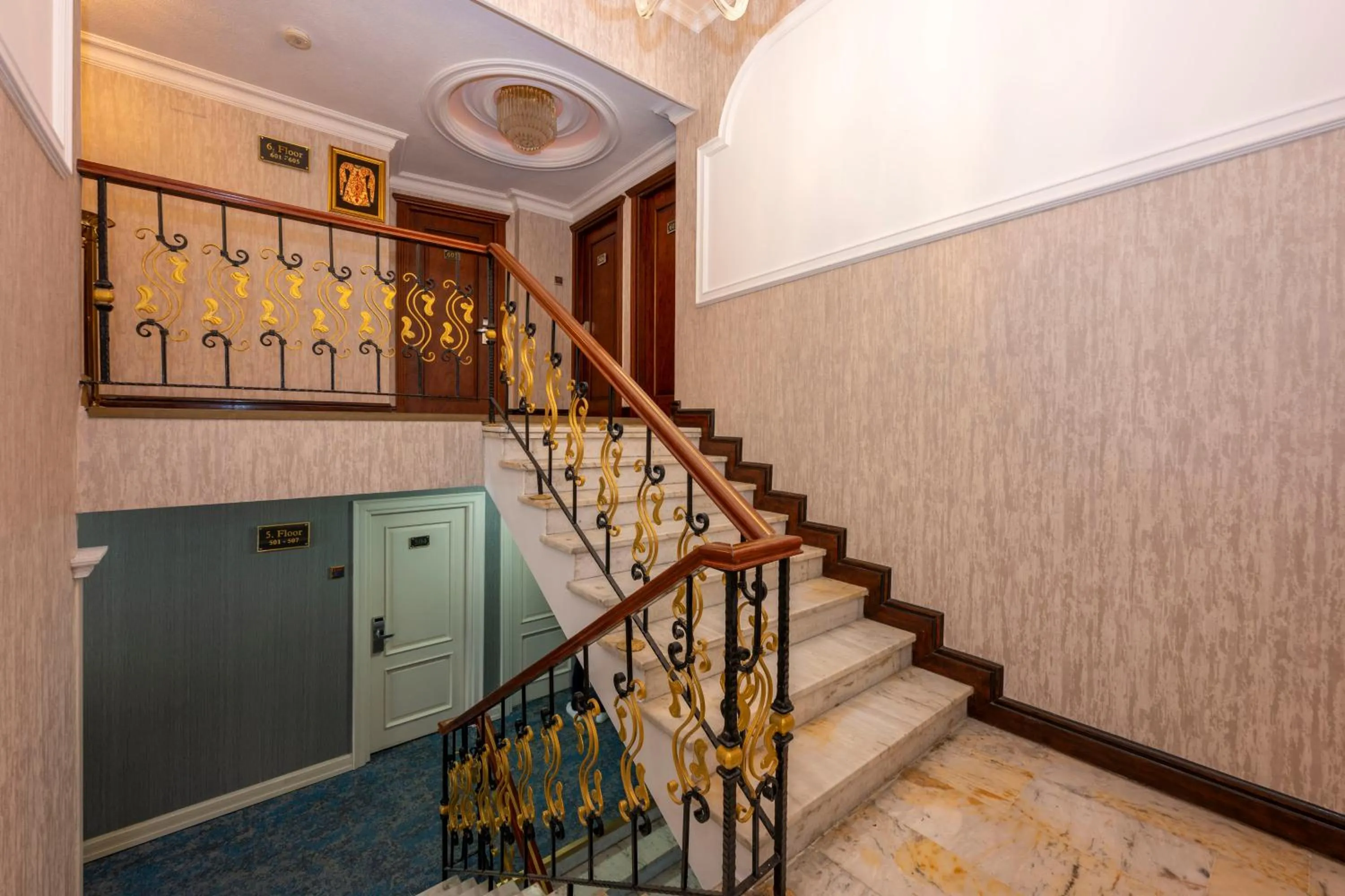 Decorative detail in Arden City Hotel-Special Category