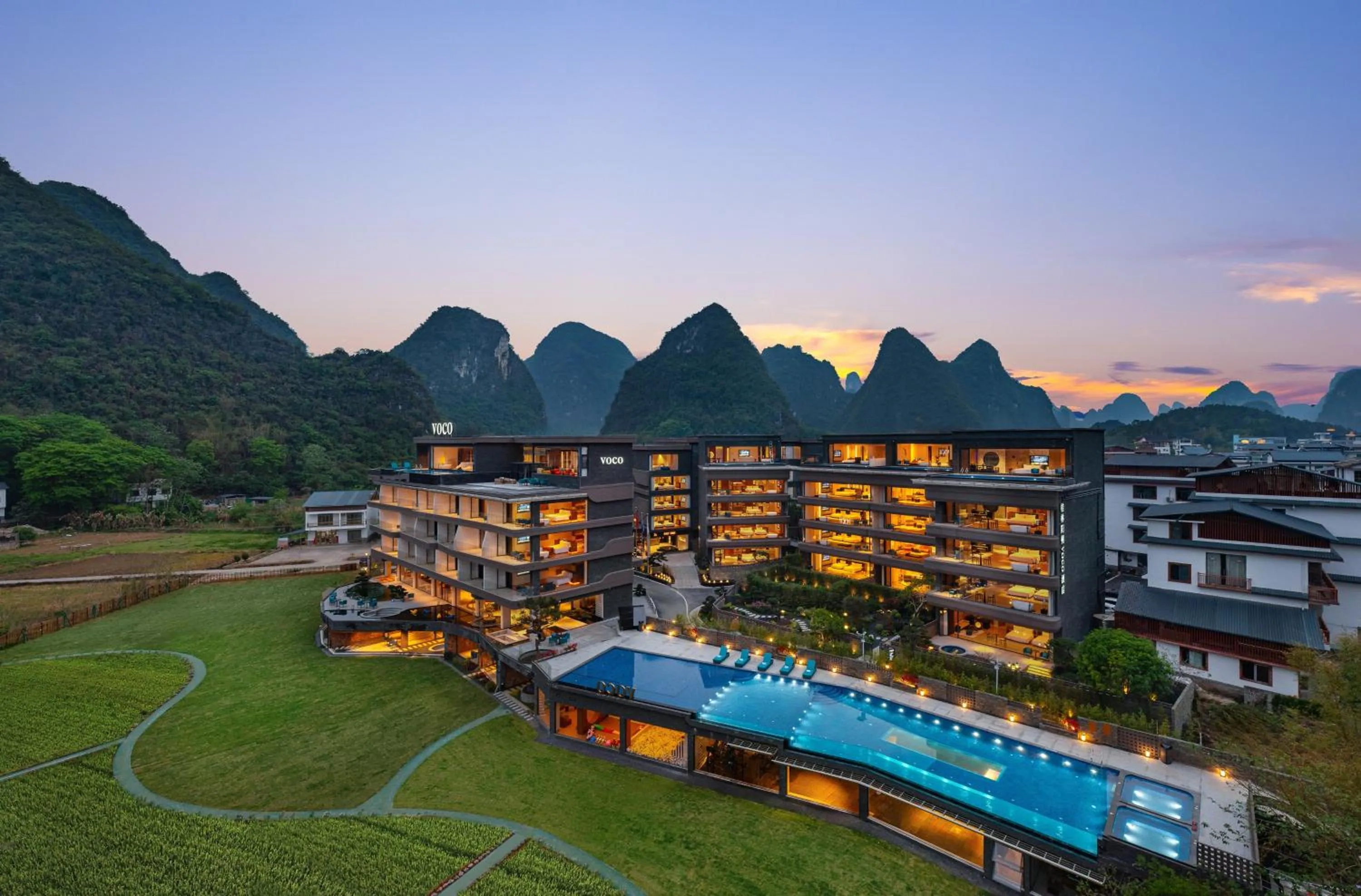 Property building in voco Guilin Yangshuo