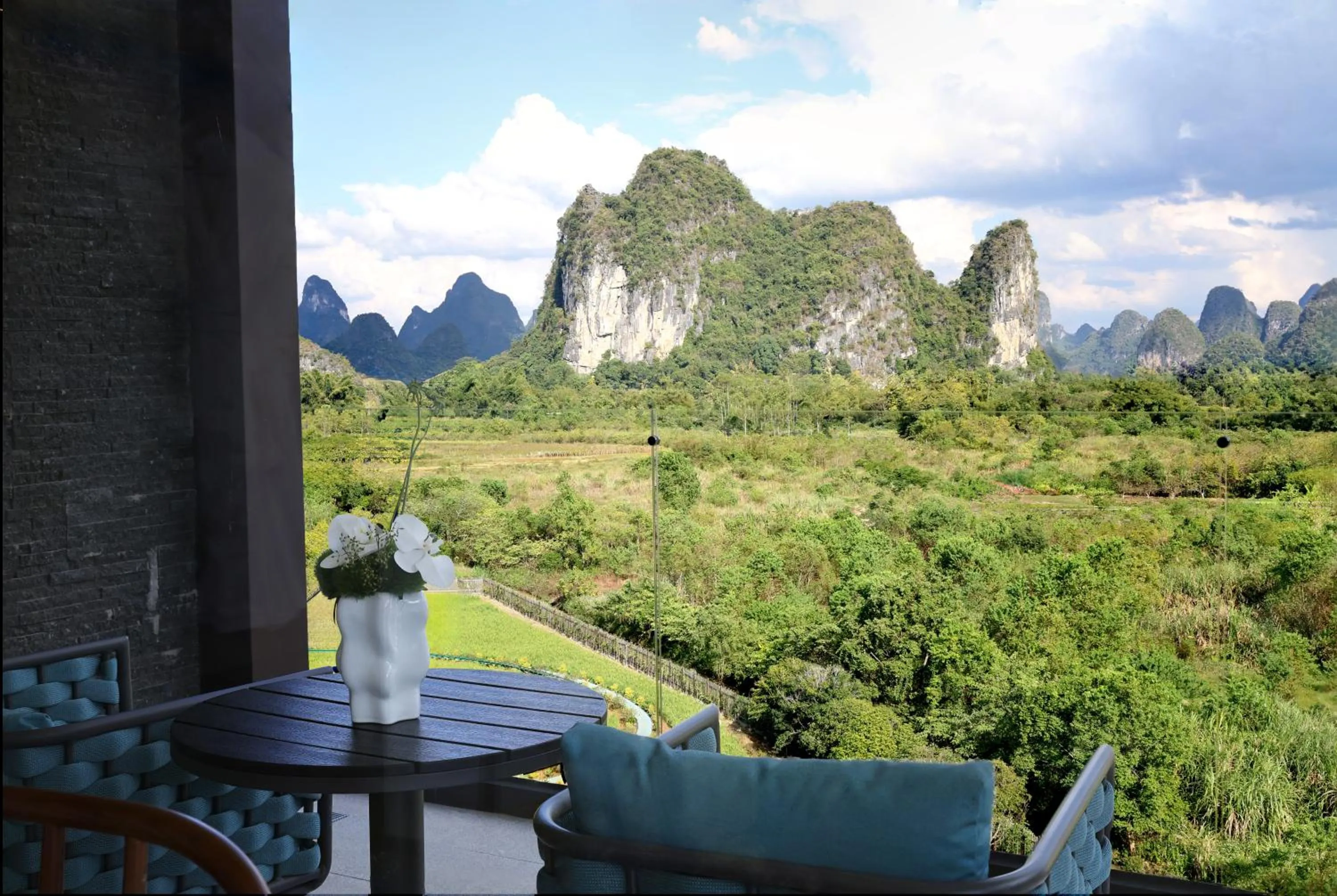 View (from property/room) in voco Guilin Yangshuo
