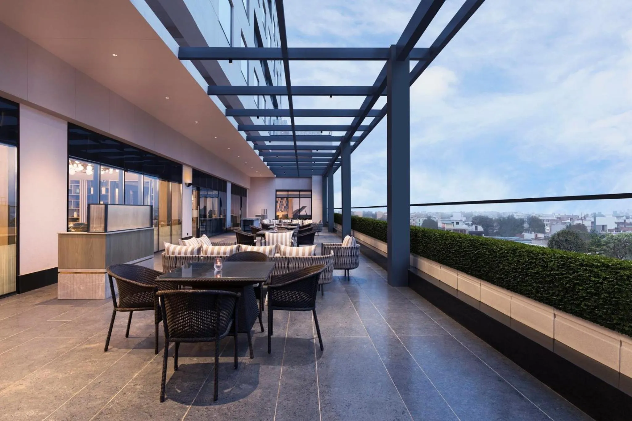 Restaurant/places to eat in Crowne Plaza Lucknow by IHG