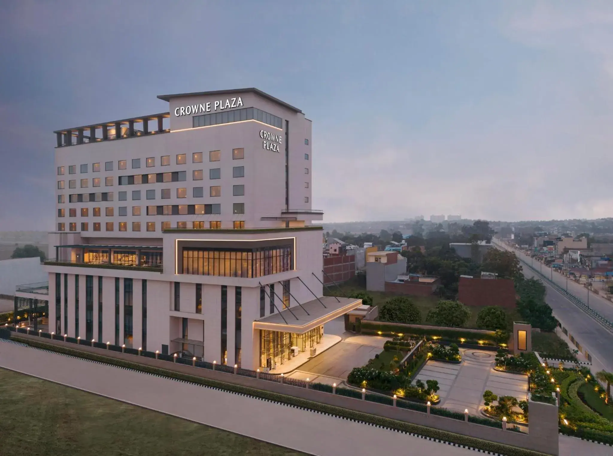 Property building in Crowne Plaza Lucknow by IHG Property building in Crowne Plaza Lucknow by IHG