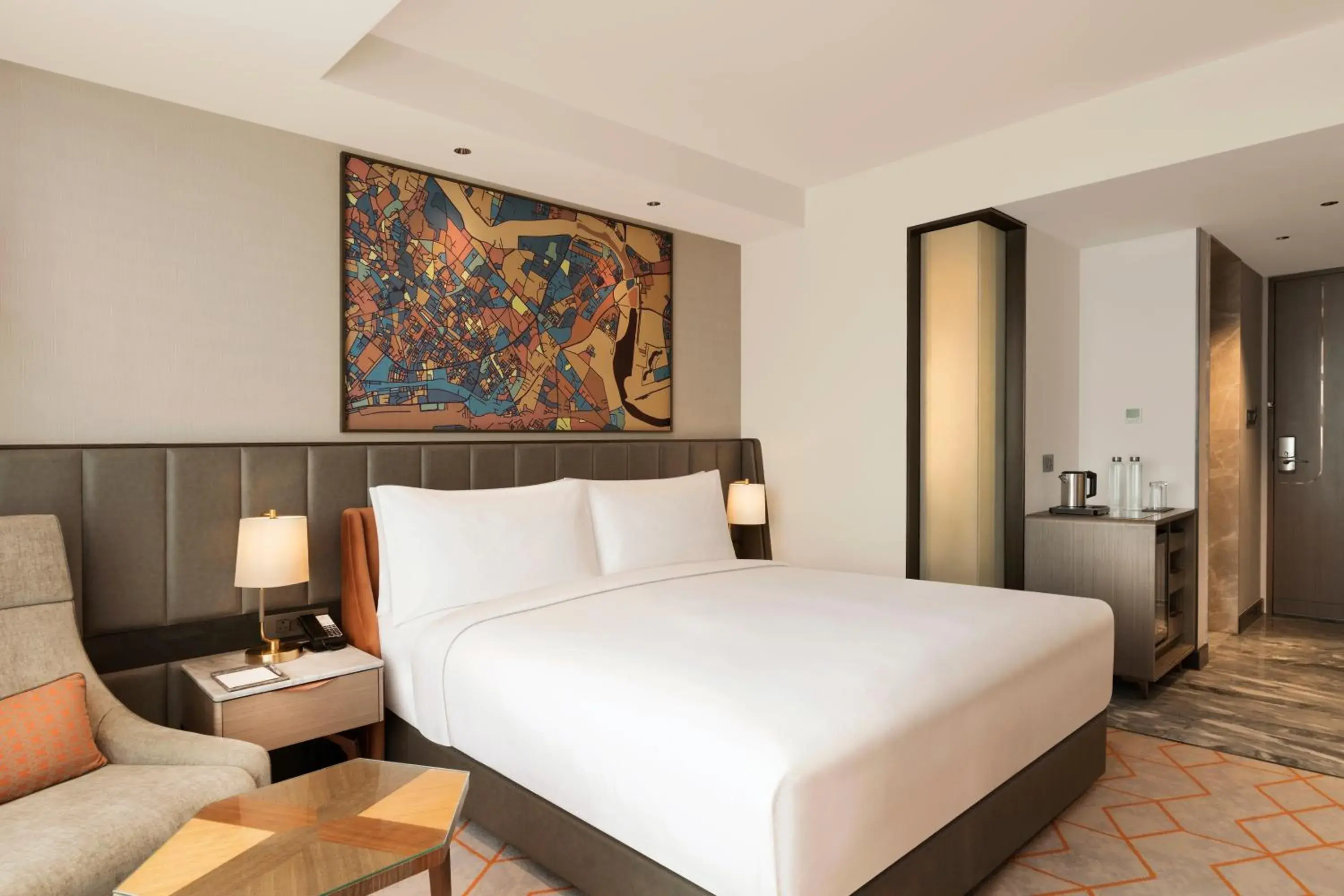 Bed in Crowne Plaza Lucknow by IHG Bed in Crowne Plaza Lucknow by IHG