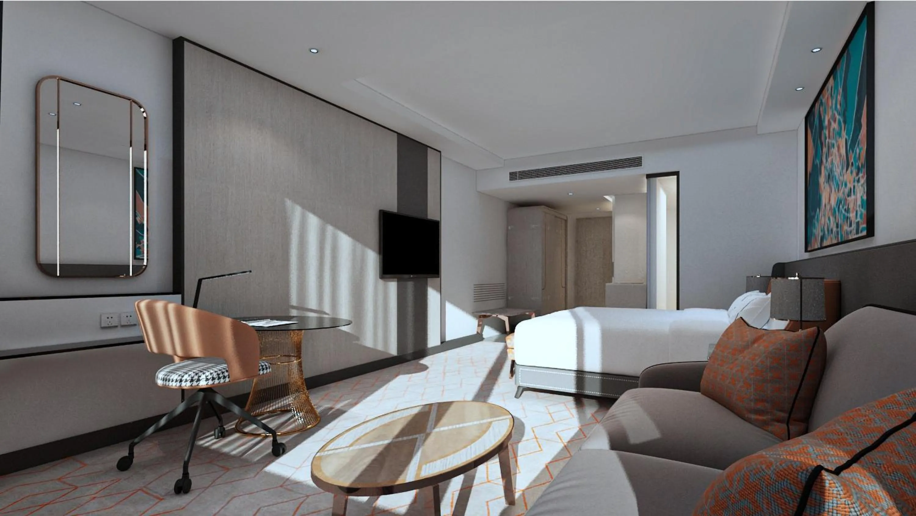 Photo of the whole room in Crowne Plaza Lucknow by IHG