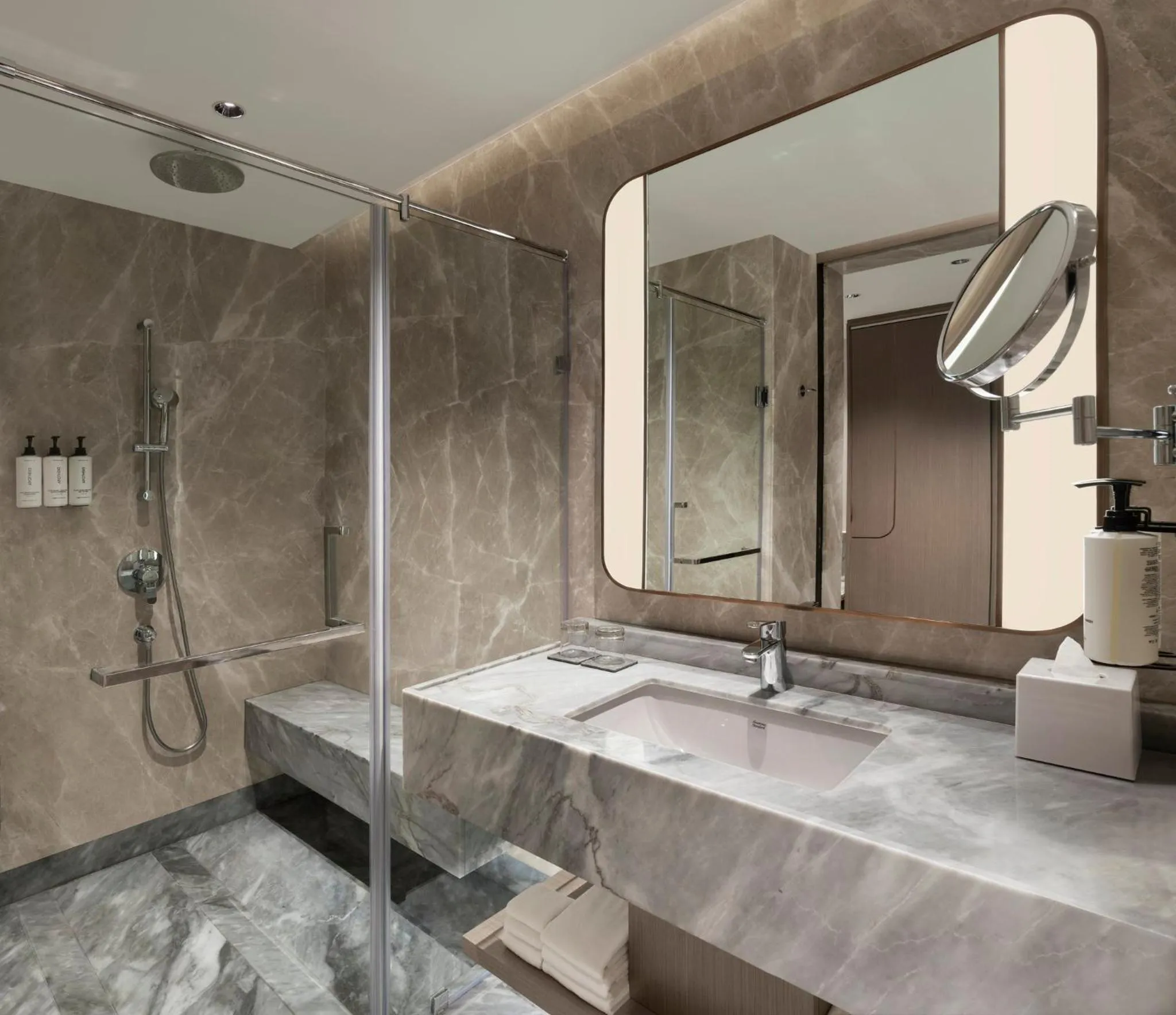 Bathroom in Crowne Plaza Lucknow by IHG
