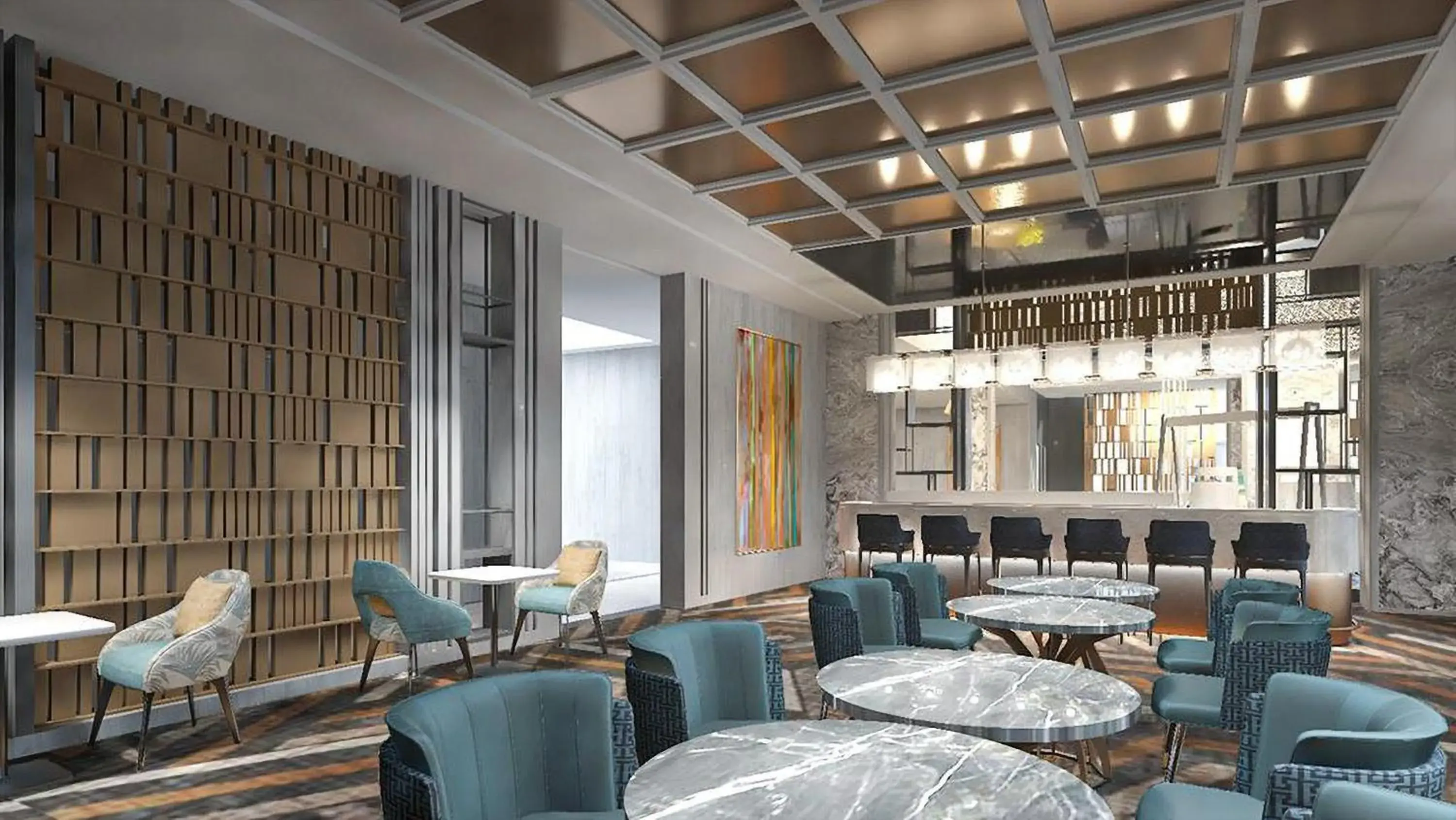 Lounge or bar in Crowne Plaza Lucknow by IHG Lounge or bar in Crowne Plaza Lucknow by IHG