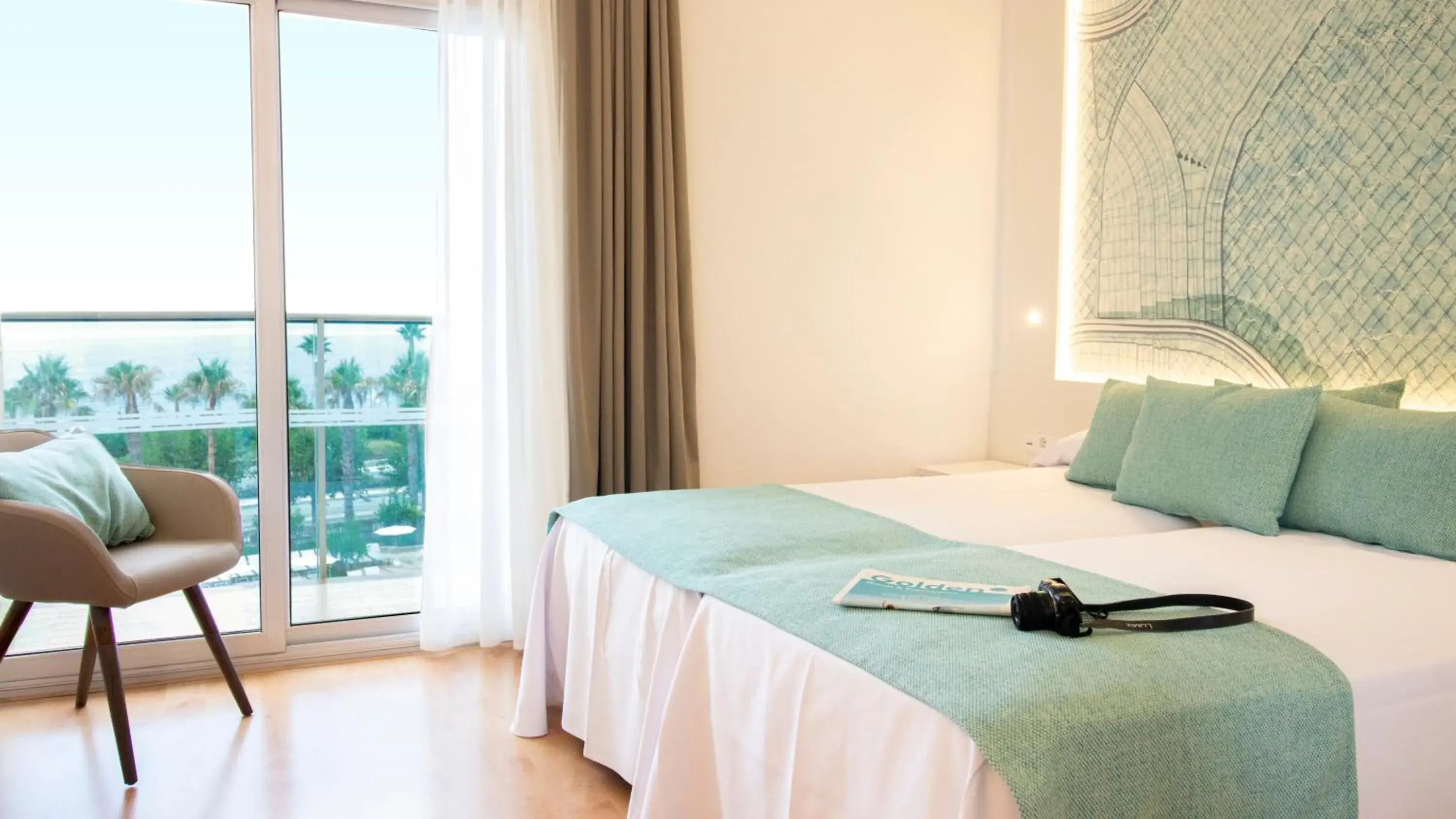 Bed in Golden Taurus Aquapark Resort Bed in Golden Taurus Aquapark Resort