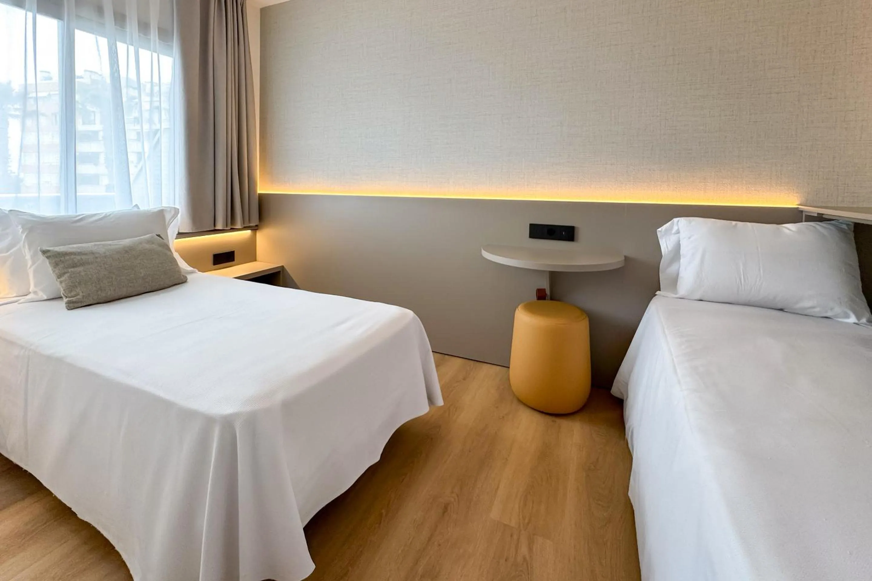 Bed in Golden Taurus Aquapark Resort