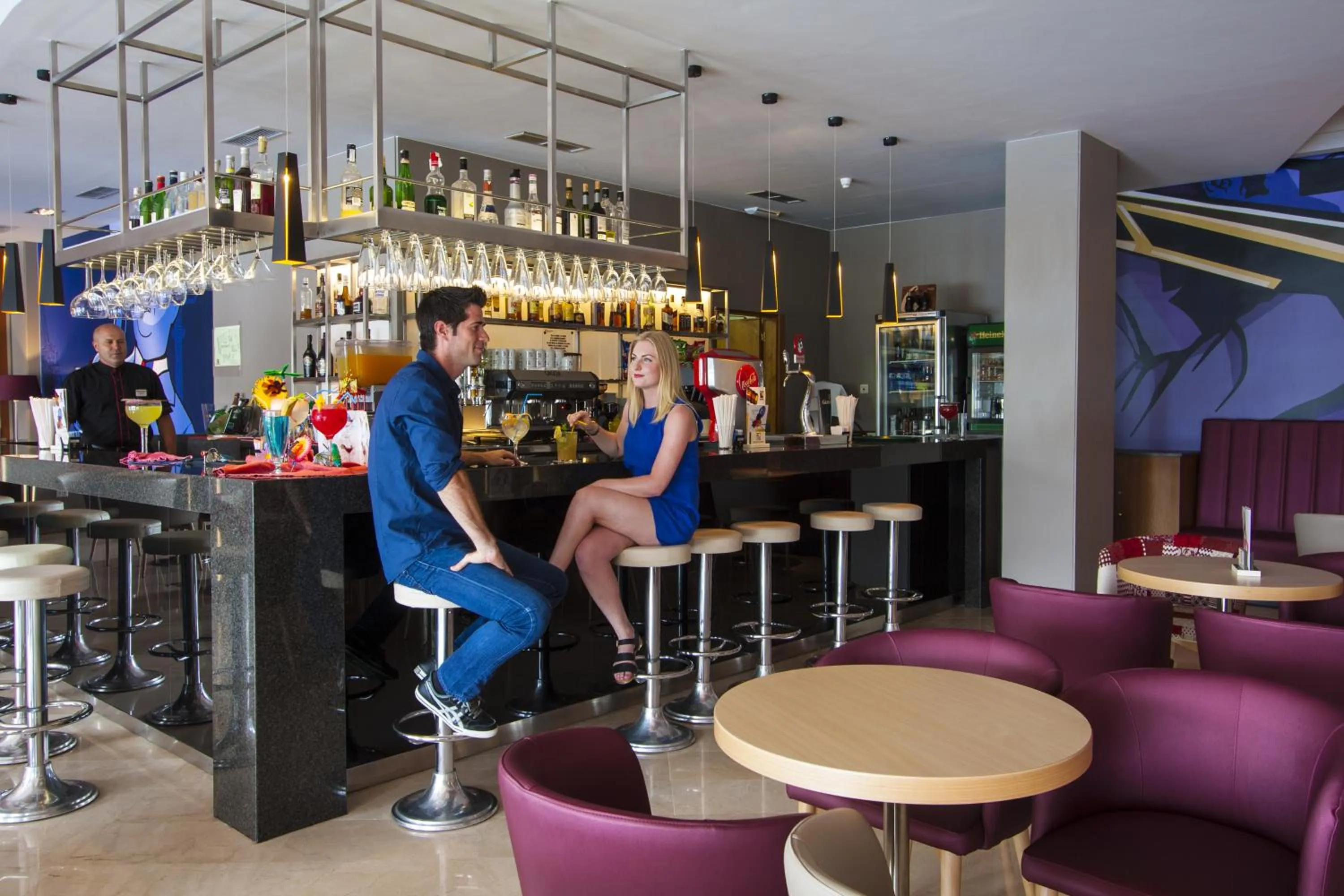 Lounge or bar in Golden Taurus Aquapark Resort