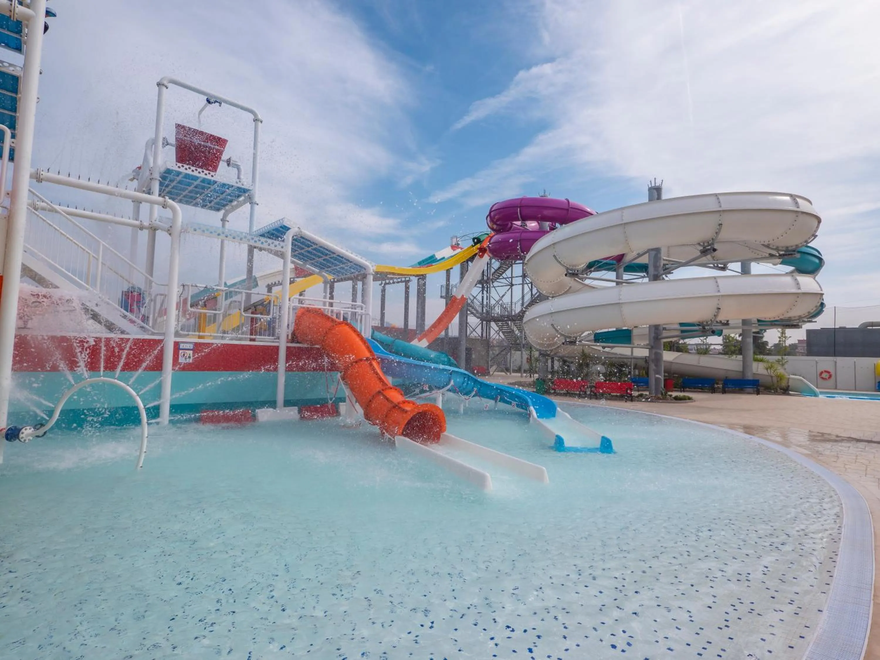Aqua park in Golden Taurus Aquapark Resort